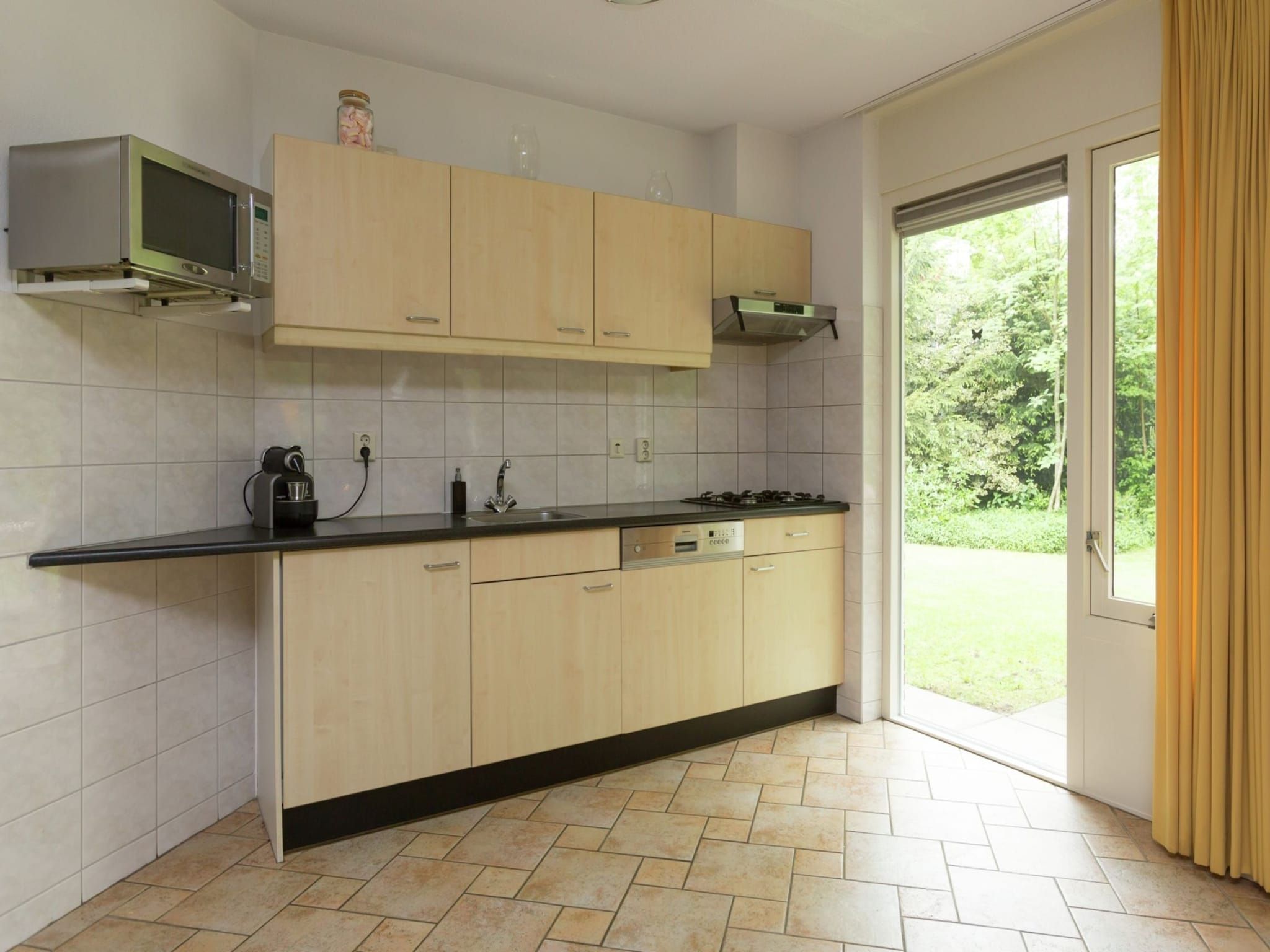 De keuken van Buitenplaats Berg en Bos nummer 43 in Overijssel