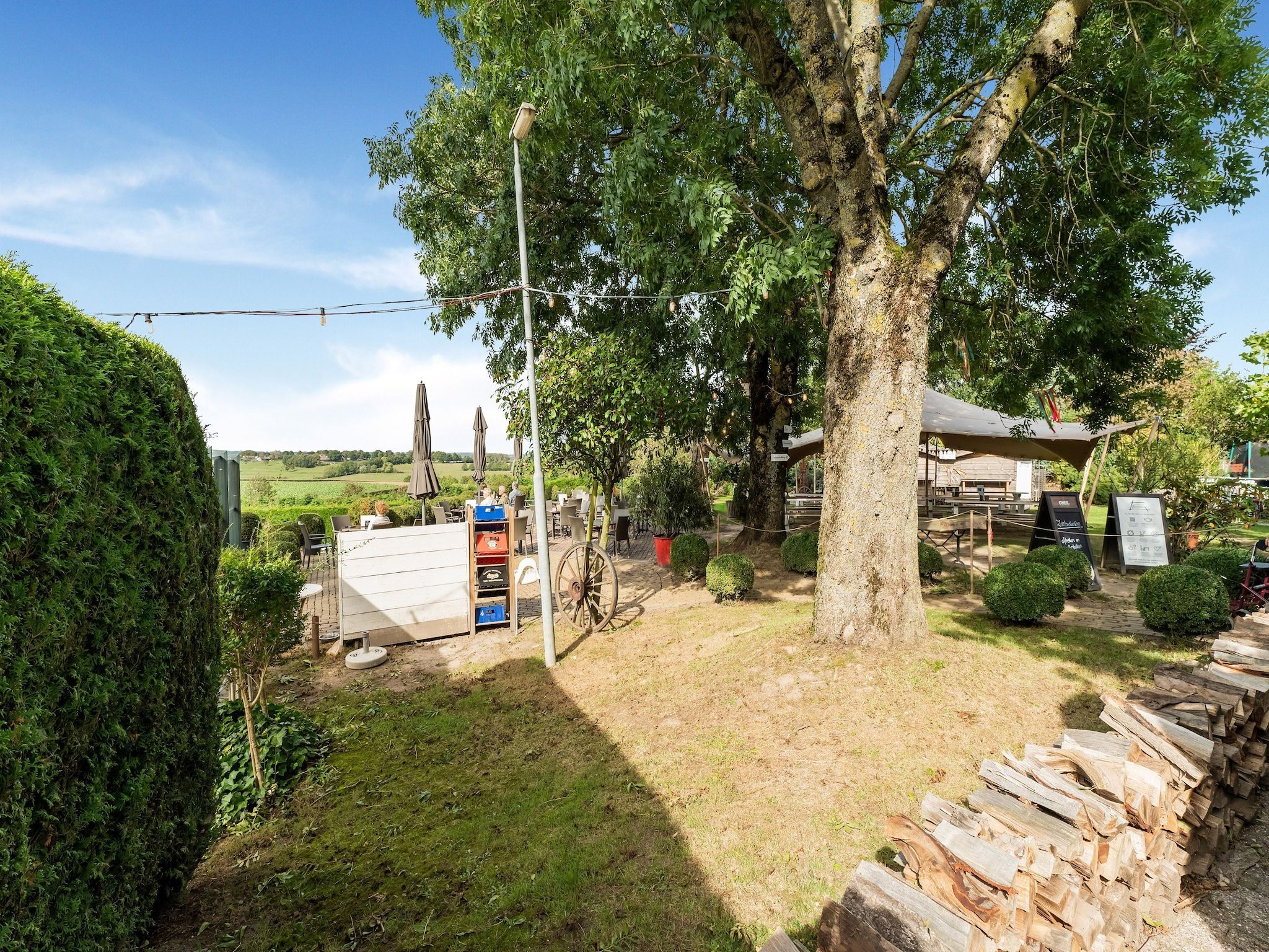De tuin van Valleyview Cottages - NR02 in Voerendaal