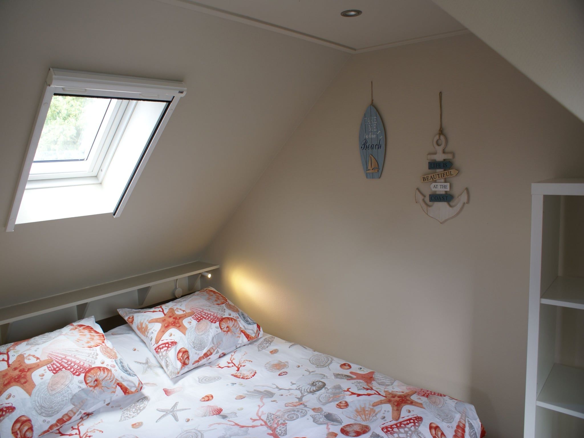 Een slaapkamer van Wadden Geluk in Paesens