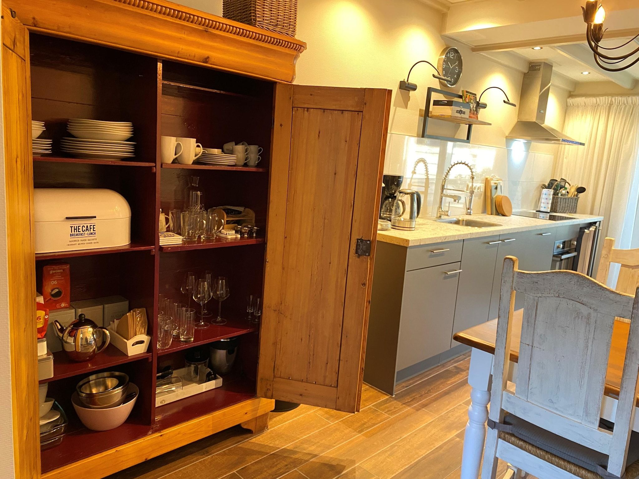 De keuken van Wadden Geluk in Paesens