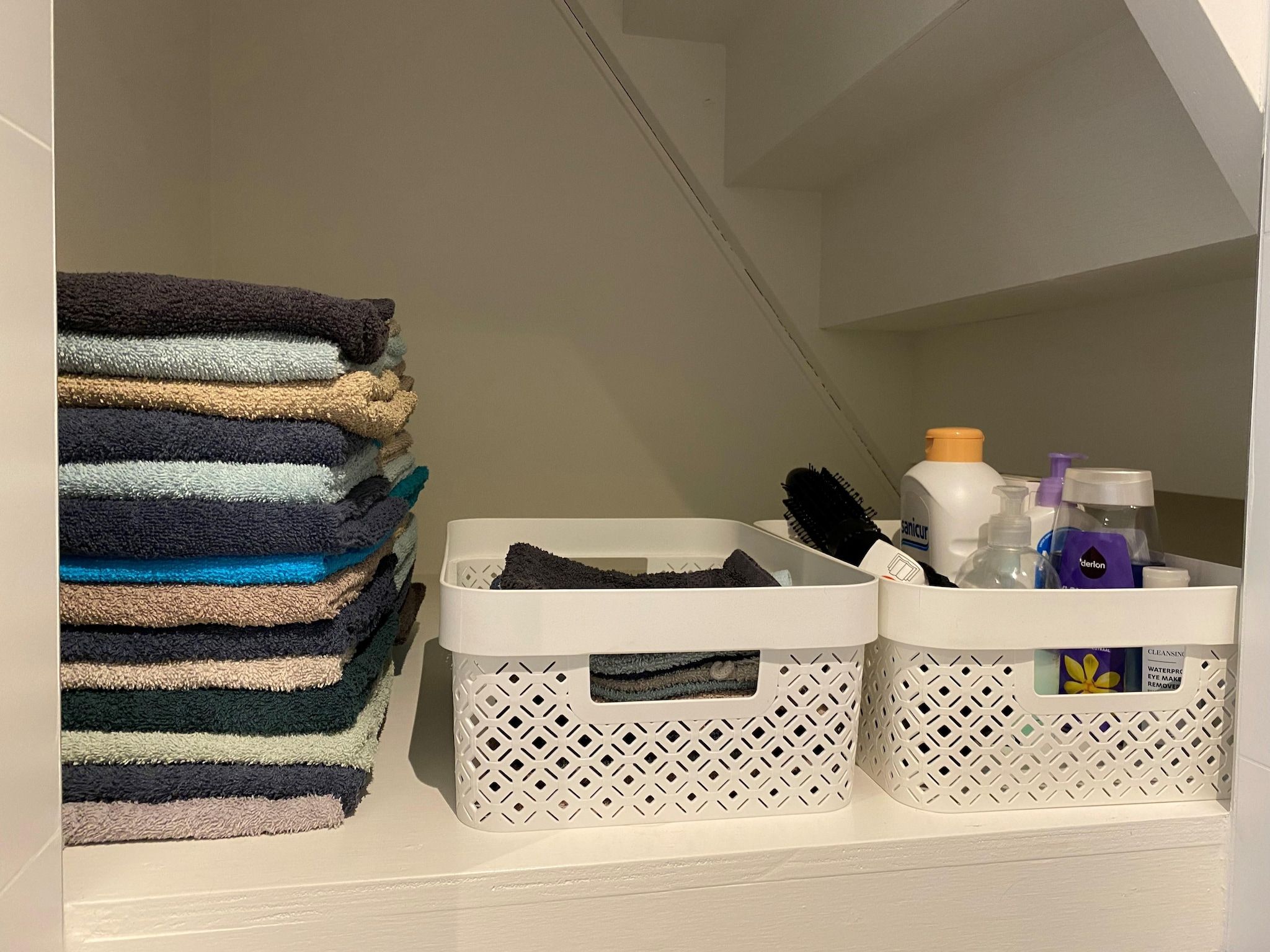 De badkamer van Wadden Geluk in Paesens