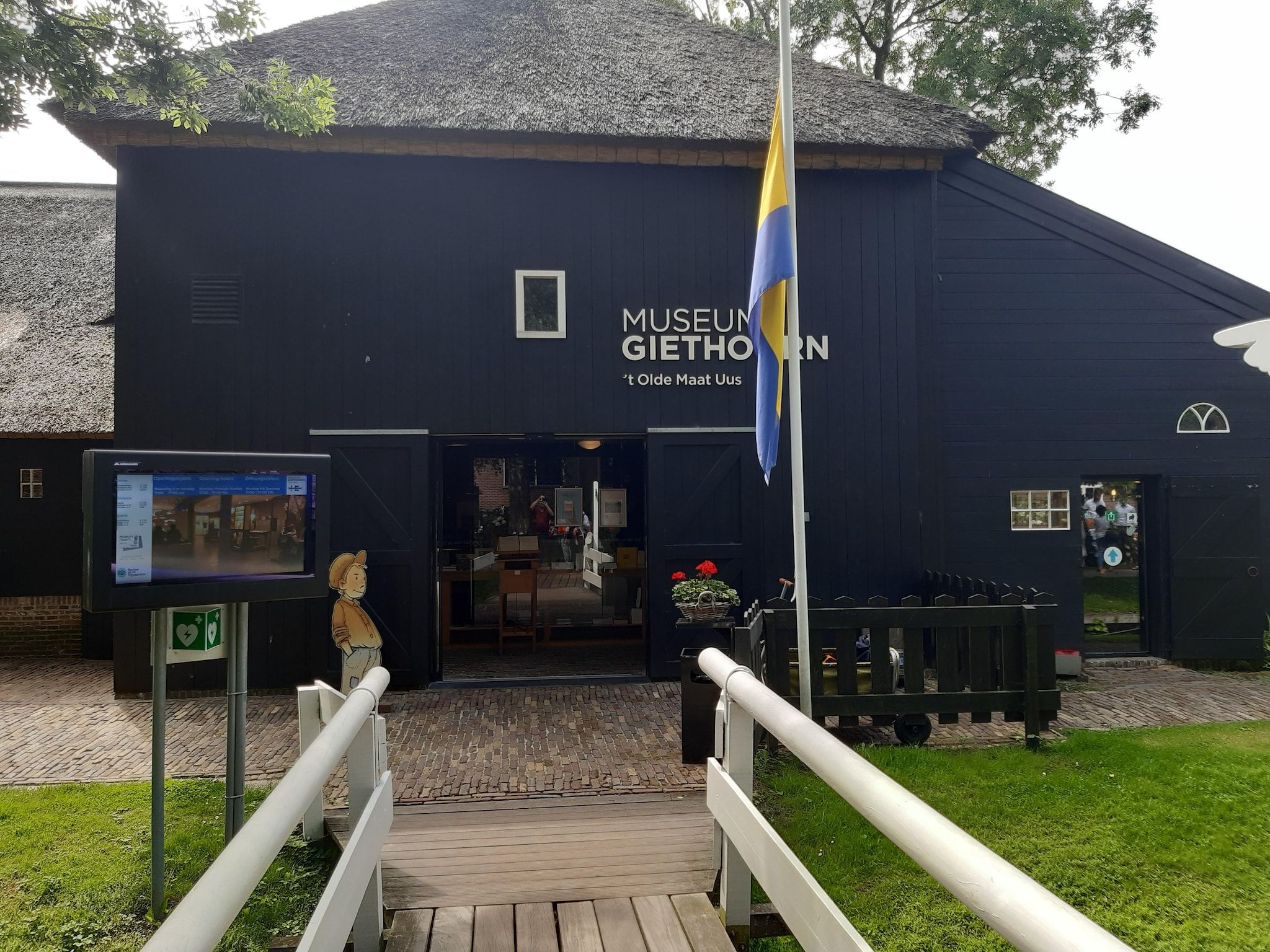 Voorzieningen bij Logies Paal 4 Giethoorn – 3 persoons in Giethoorn