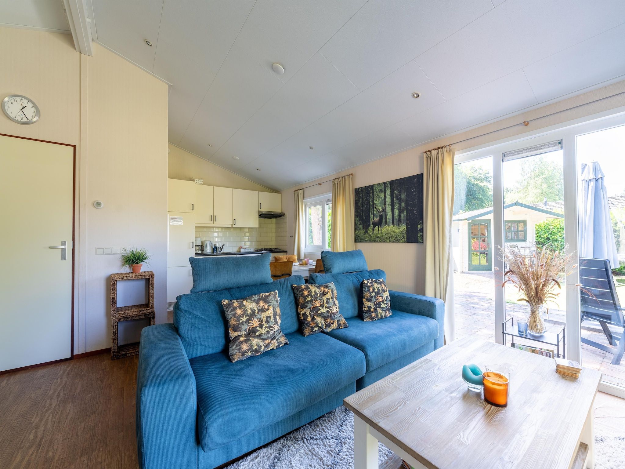 De woonkamer van Genieten in Voorthuizen in Voorthuizen