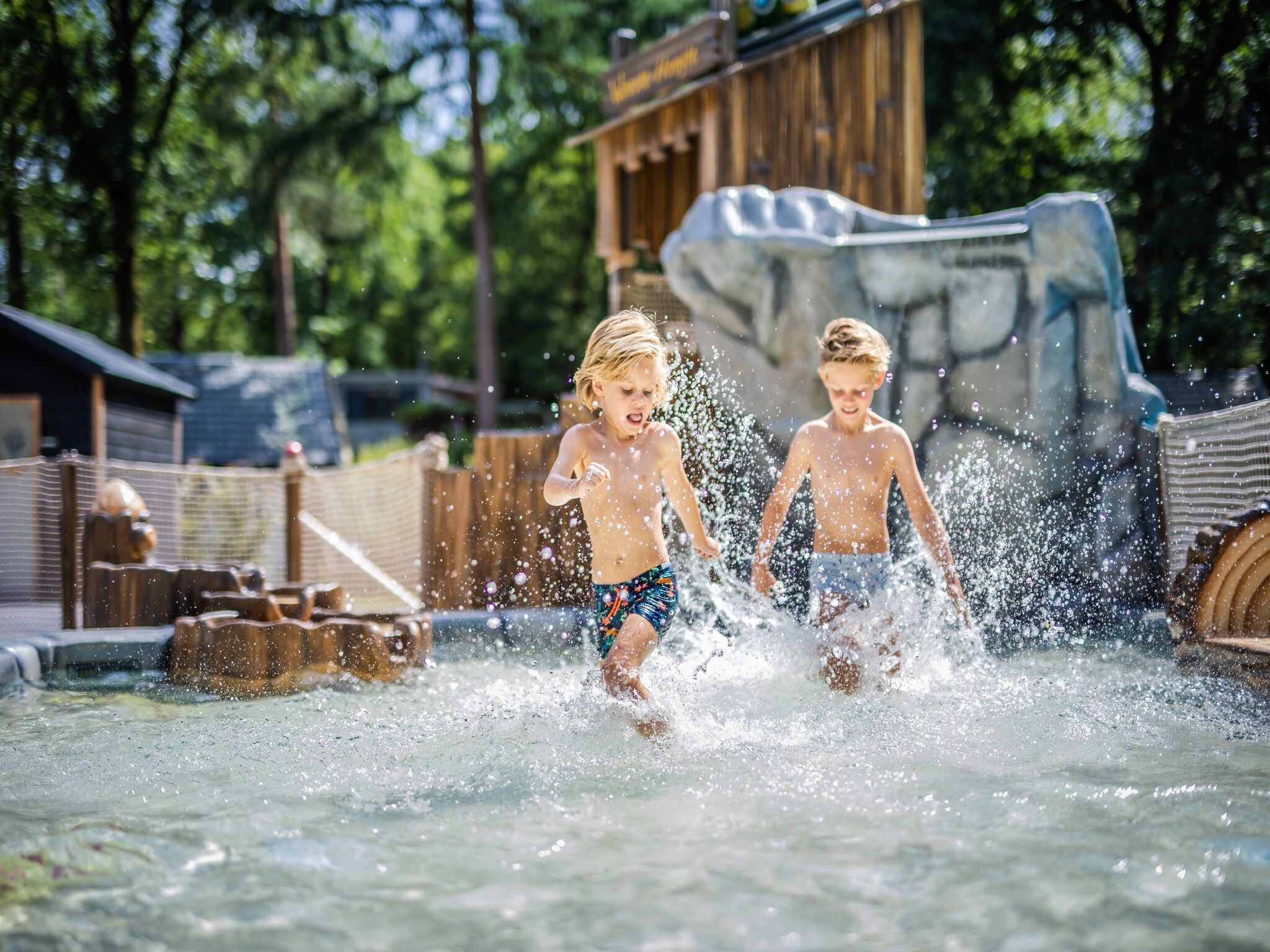 Parkfaciliteiten bij Vakantiepark De Rimboe & De Woeste Hoogte 27 in Hoenderloo