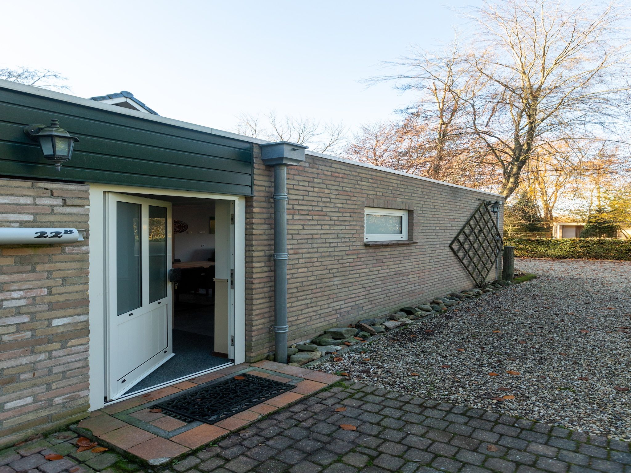 De buitenkant van Vakantie bij Meeussen - Schuttersoord 4 in Mook