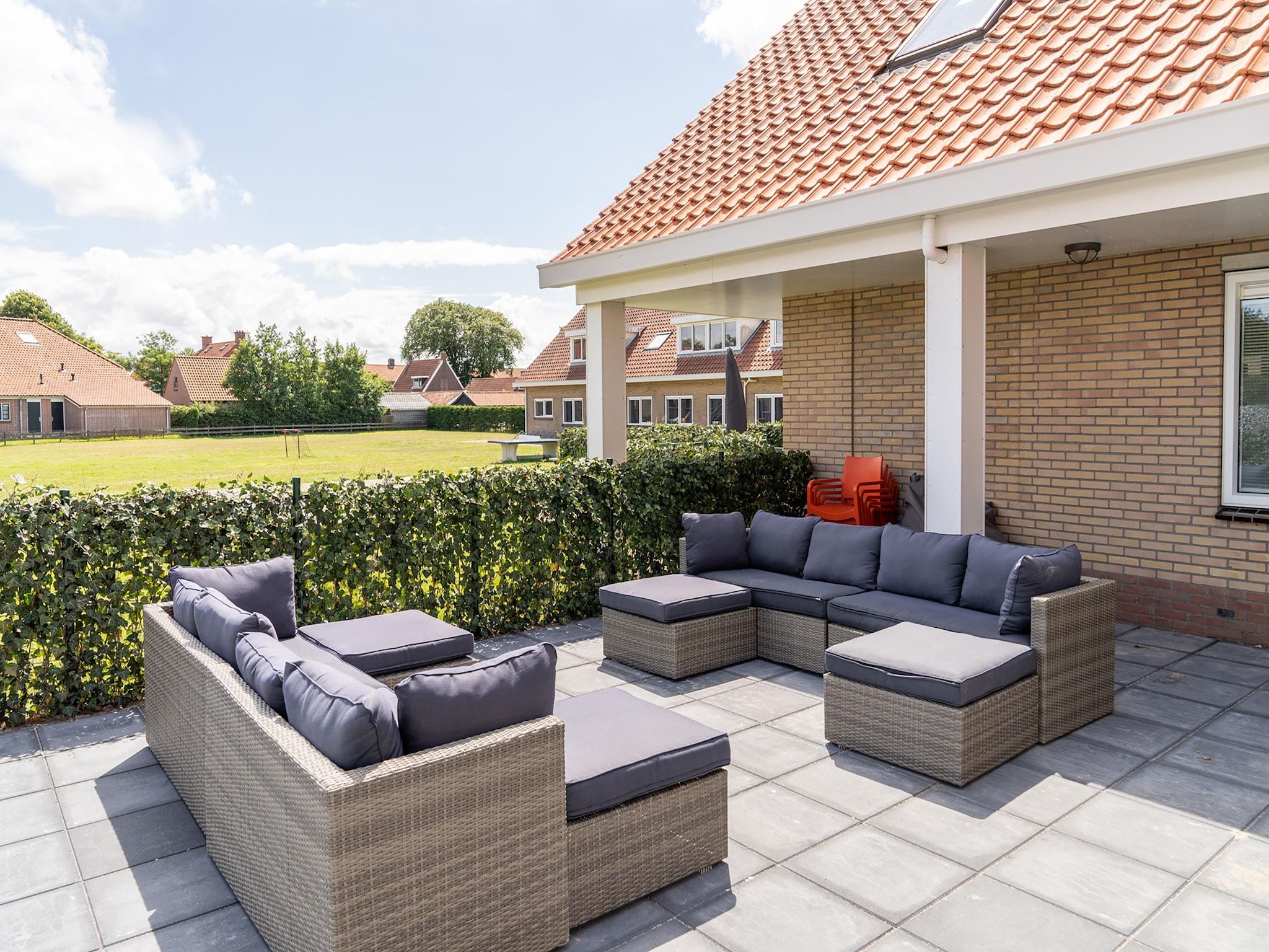 De tuin van Vrijersduin in Nes