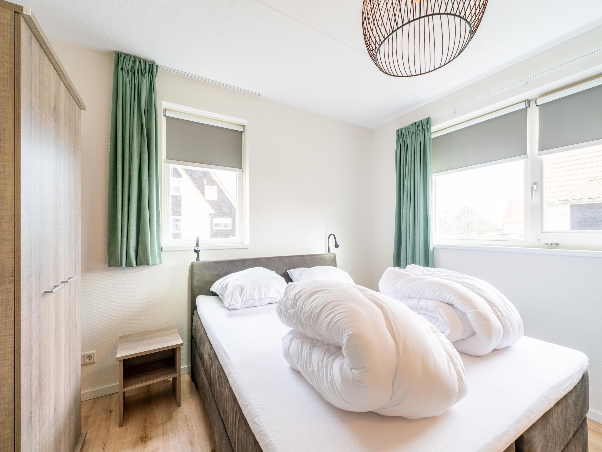 Een slaapkamer van De Botter Huis Nr 15 in Scherpenisse