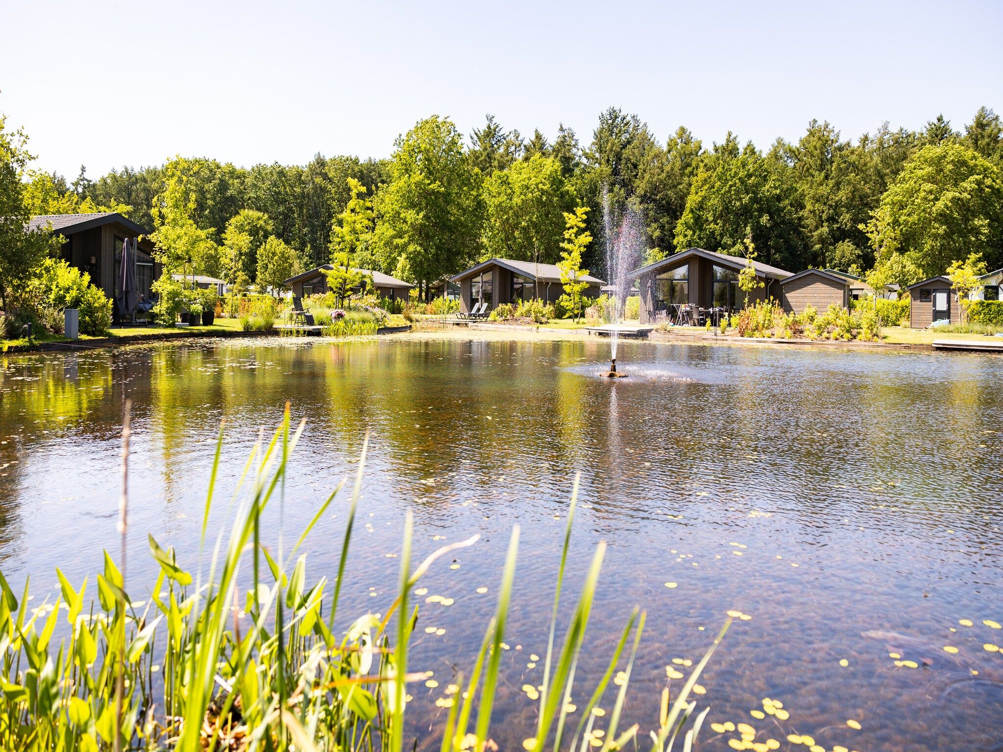 Parkfaciliteiten bij Vakantiepark Molenvelden 4 in Veldhoven