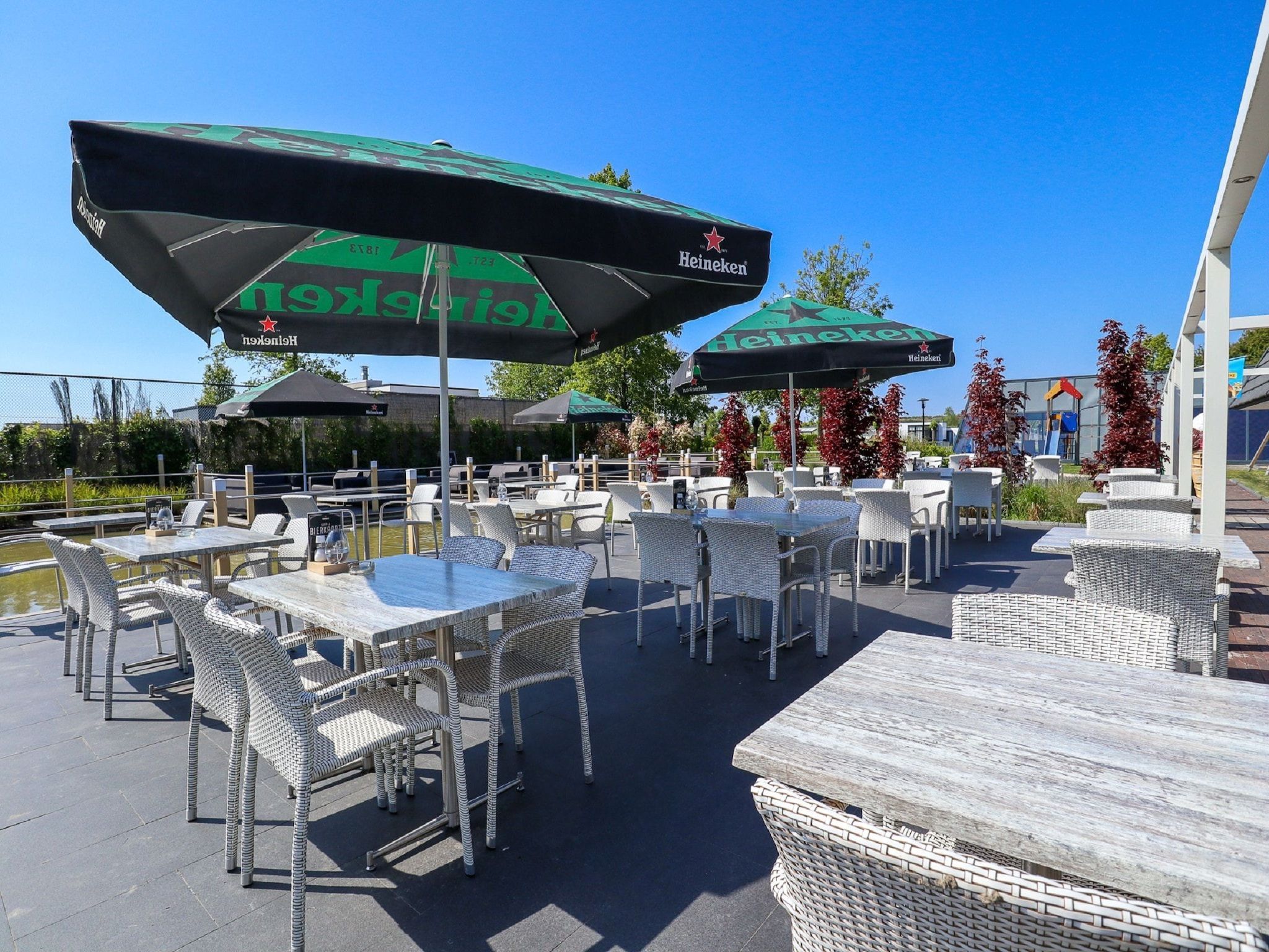 Parkfaciliteiten bij Cabana 4 in Breskens