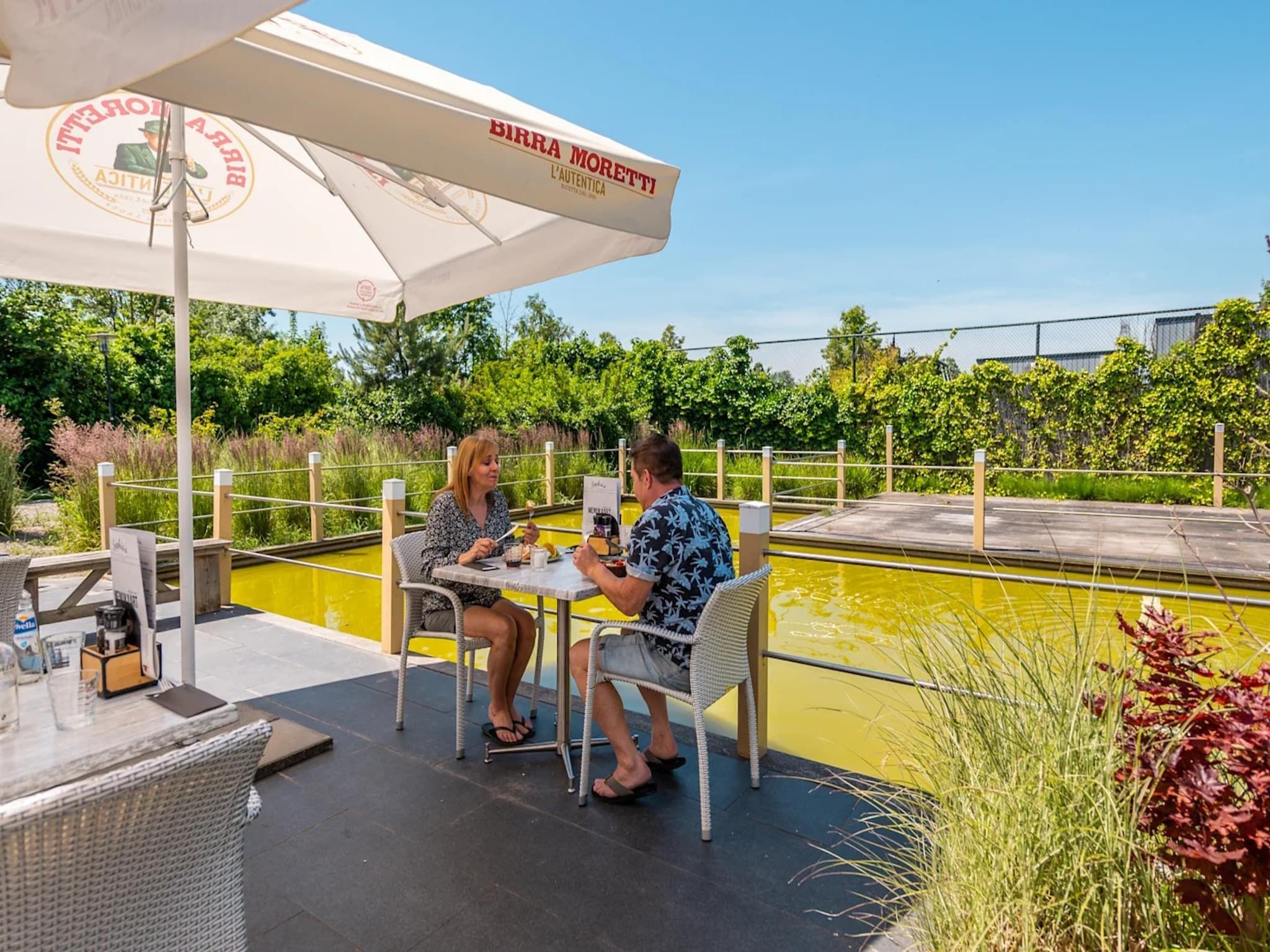 Parkfaciliteiten bij Cabana 4 in Breskens