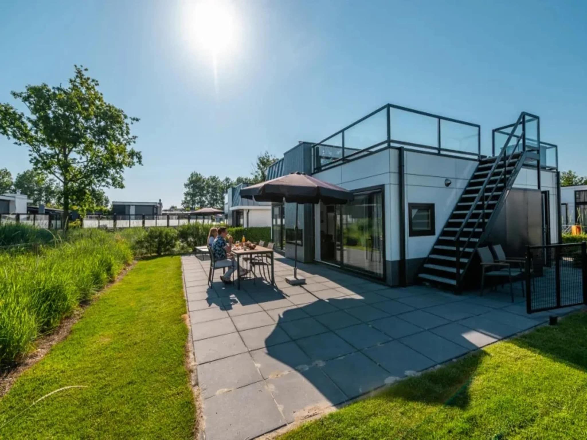 Parkfaciliteiten bij Exclusif 4 in Breskens