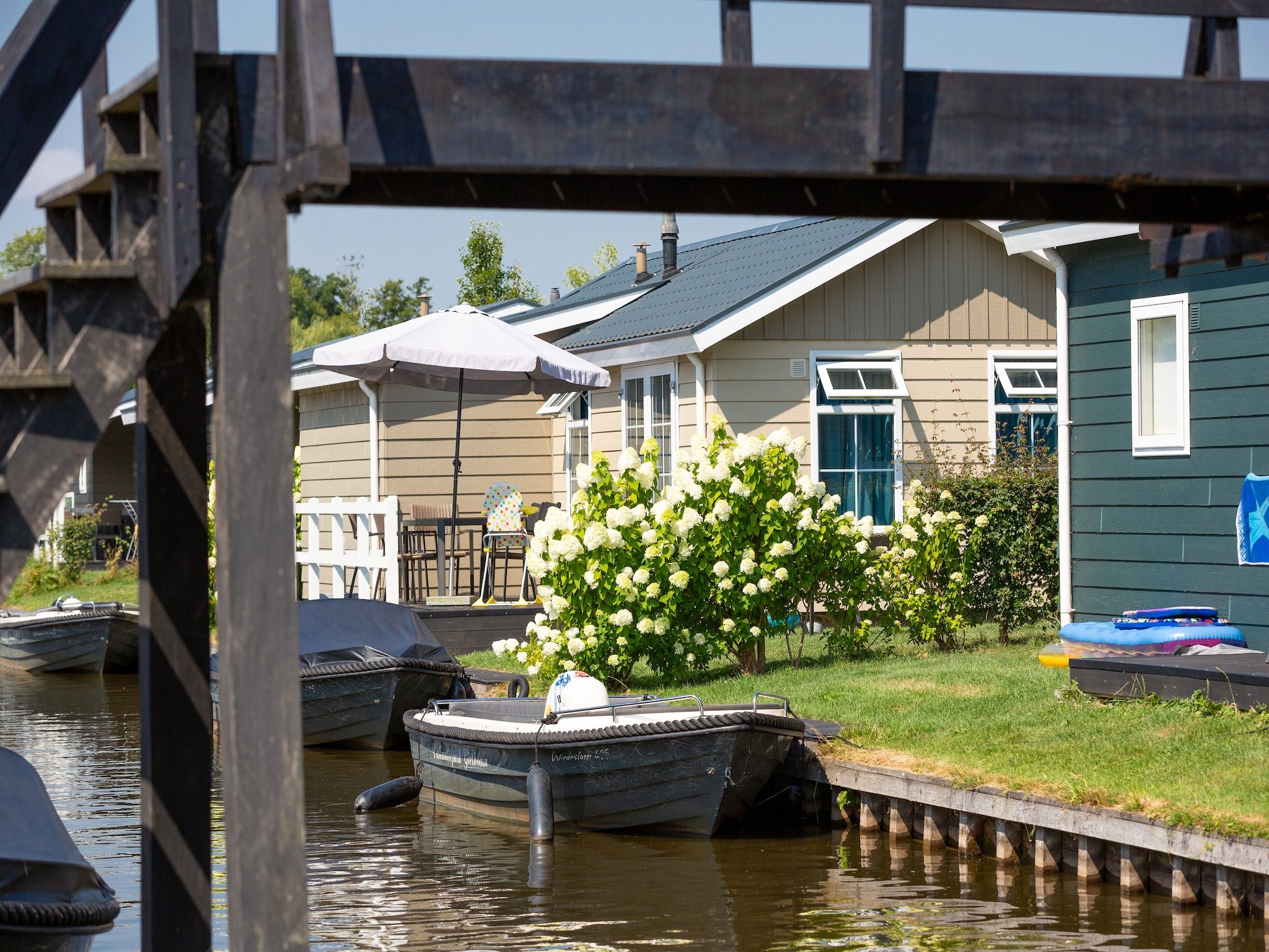 Parkfaciliteiten bij Vakantiepark Giethoorn 8 in Giethoorn