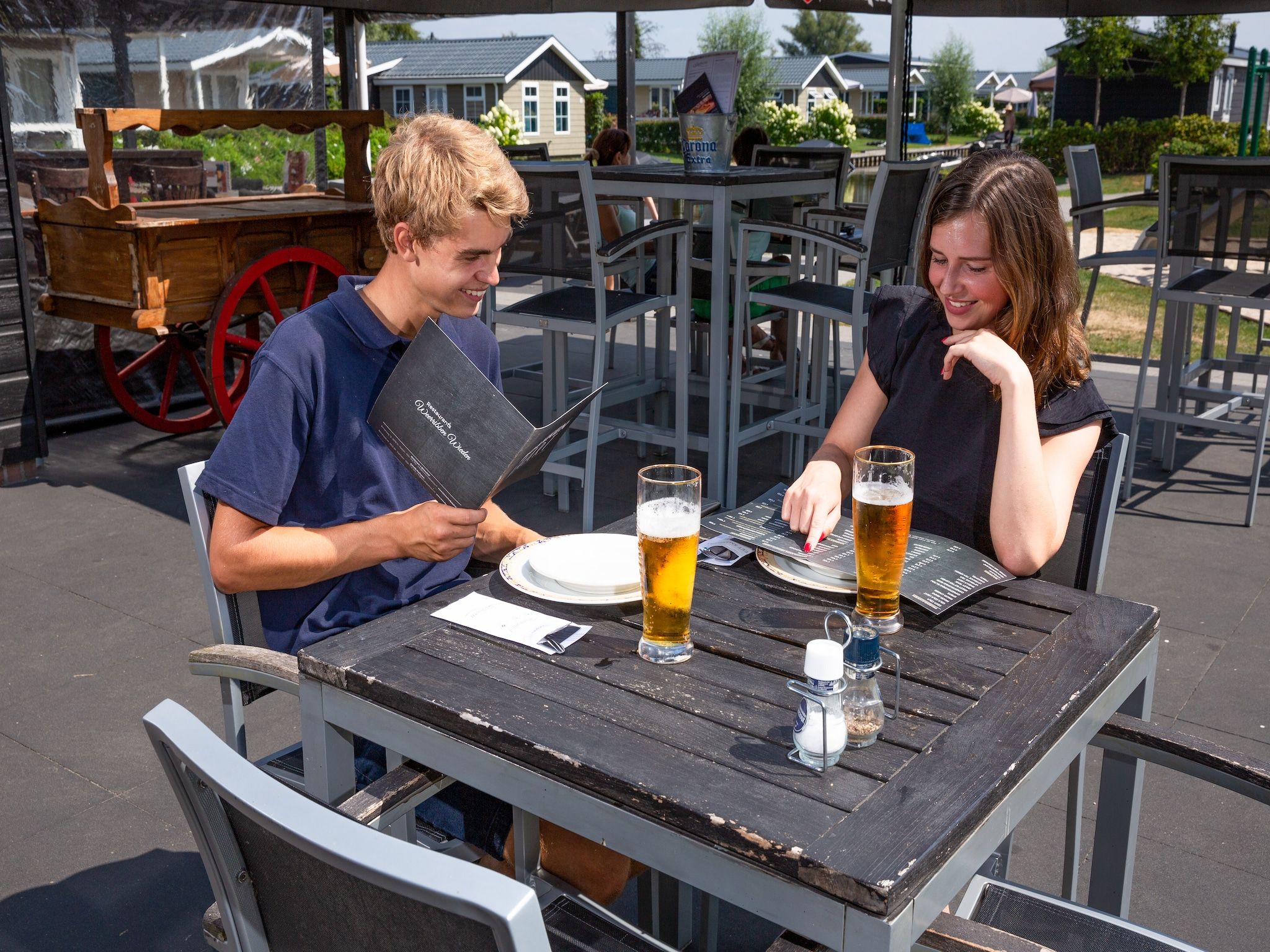 Parkfaciliteiten bij Vakantiepark Giethoorn 8 in Giethoorn