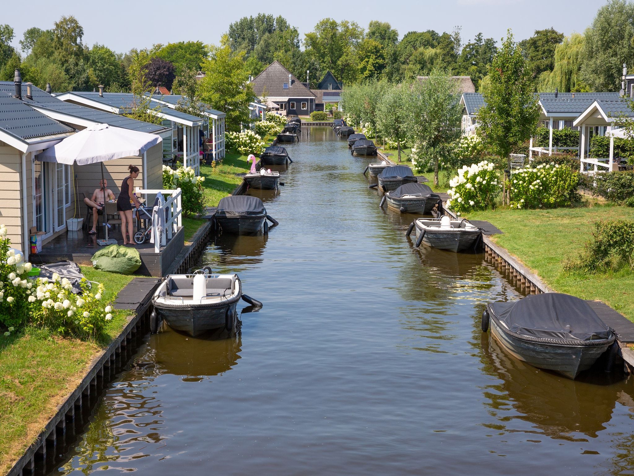 Parkfaciliteiten bij Vakantiepark Giethoorn 9 in Giethoorn