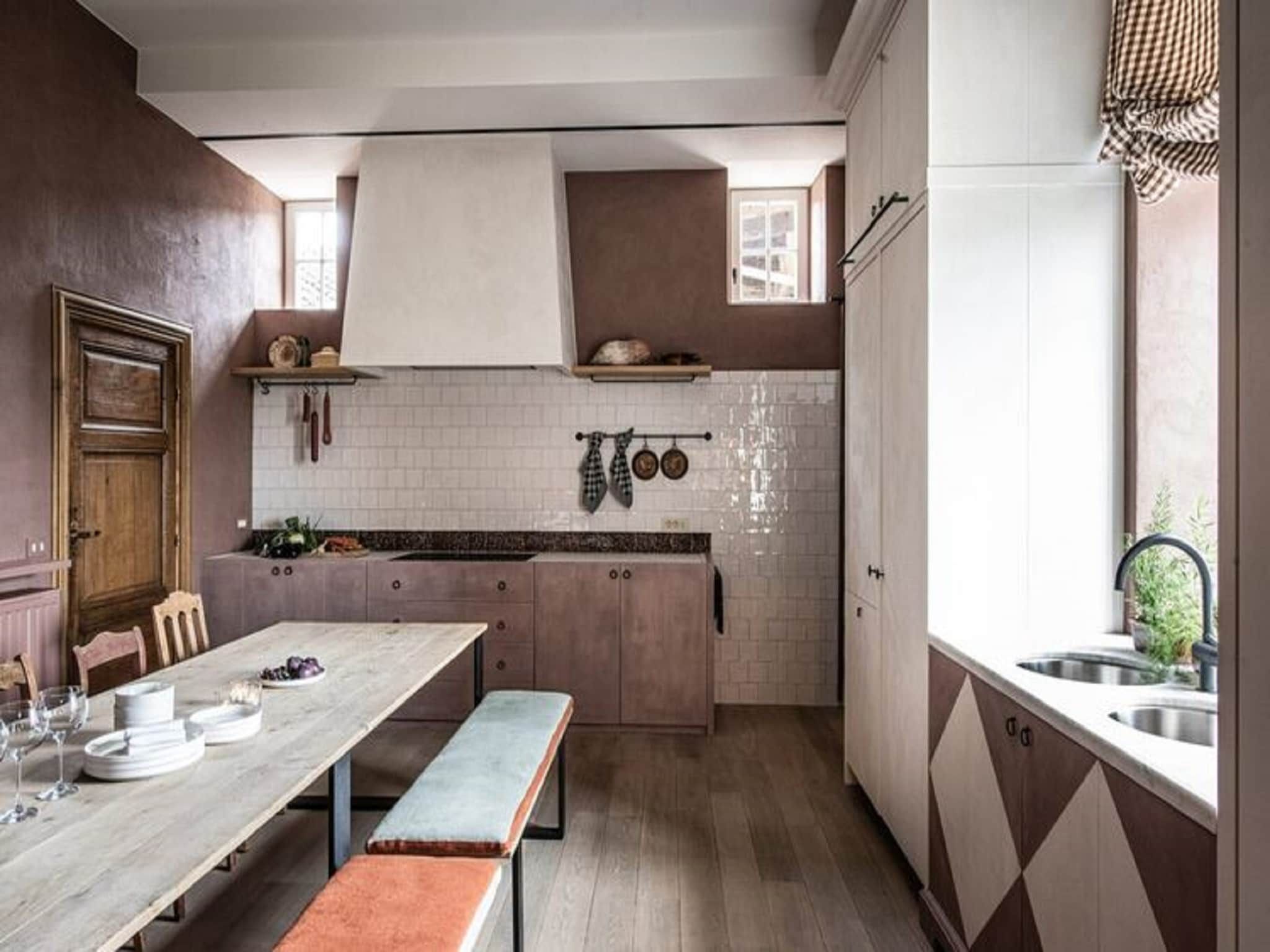 De keuken van Herenhoeve de Bockhof in Schimmert