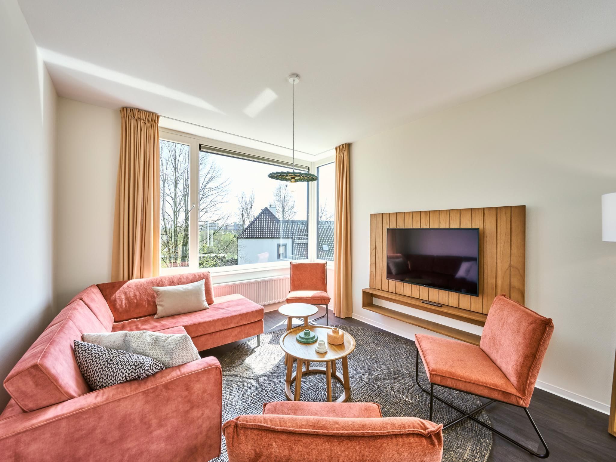 De woonkamer van Resort Maastricht 37 in Maastricht