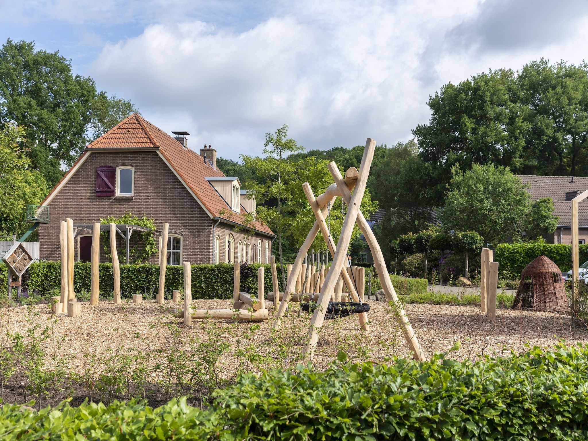 Parkfaciliteiten bij Vakantie bij Meeussen - Molendal 2 in Plasmolen