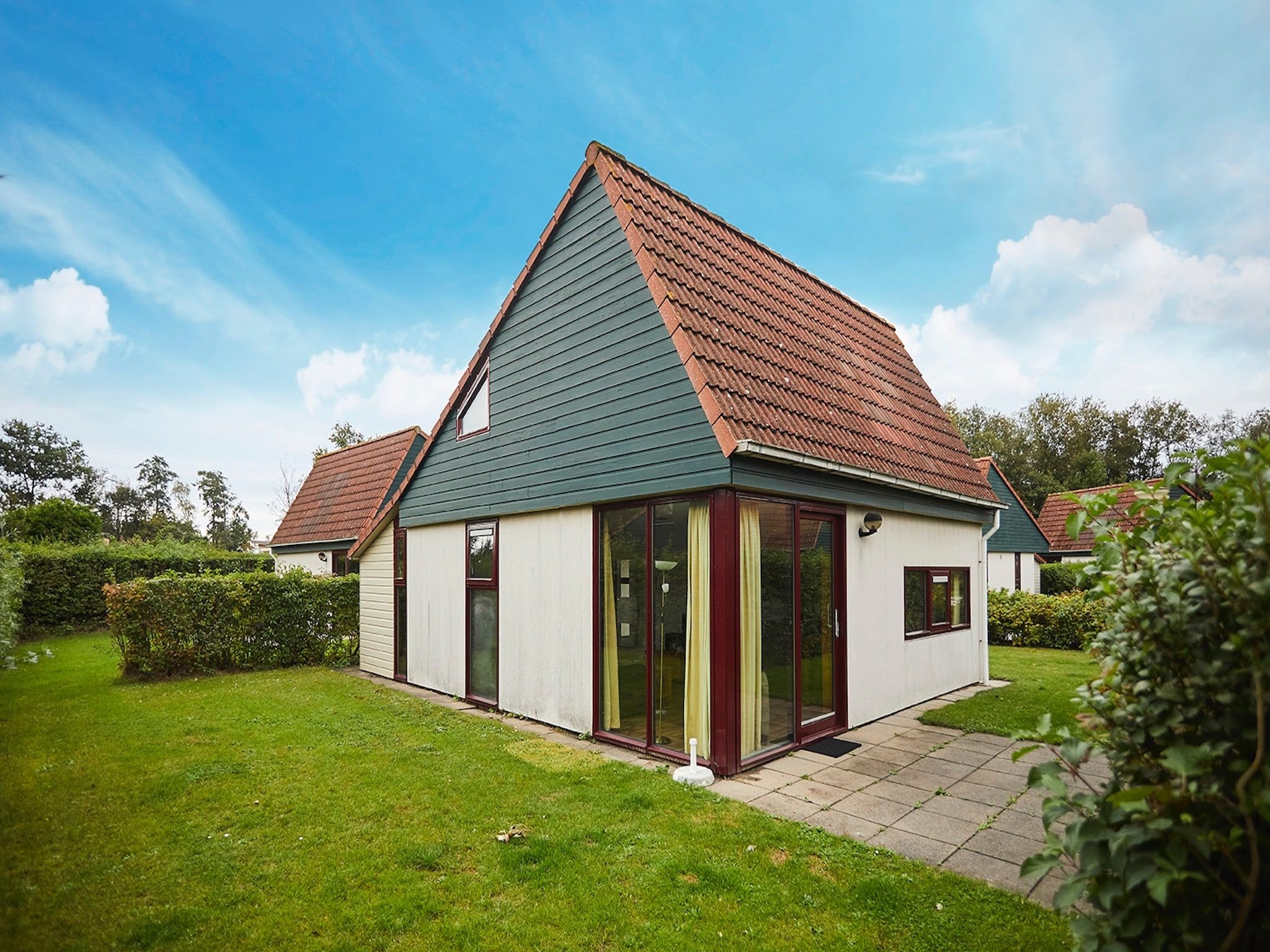 De buitenkant van Vakantiepark Hof van Zeeland 2 in Heinkenszand