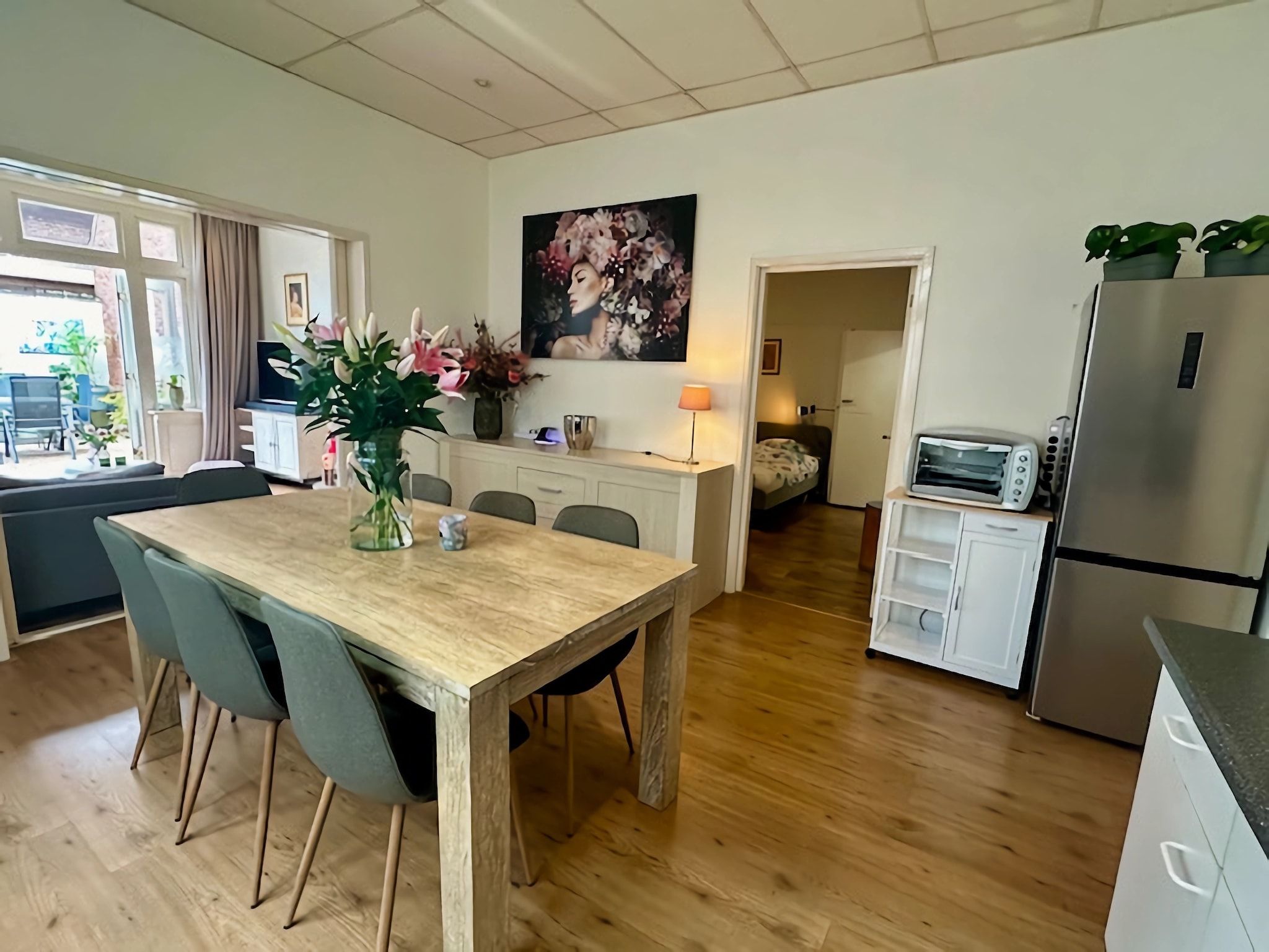 De eetkamer van De Mattelier in Groenlo