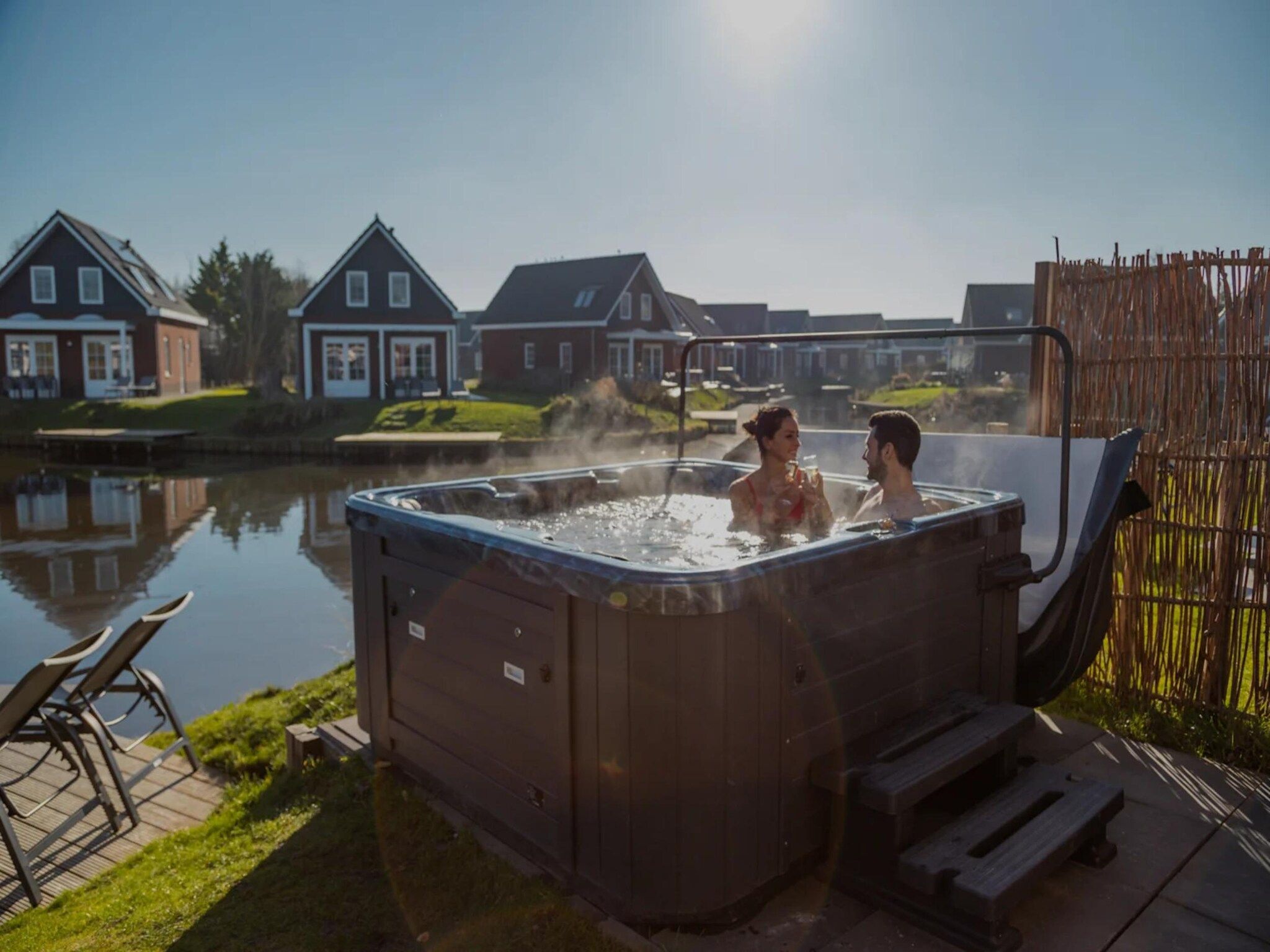Parkfaciliteiten bij Dijkvilla 6 in Medemblik