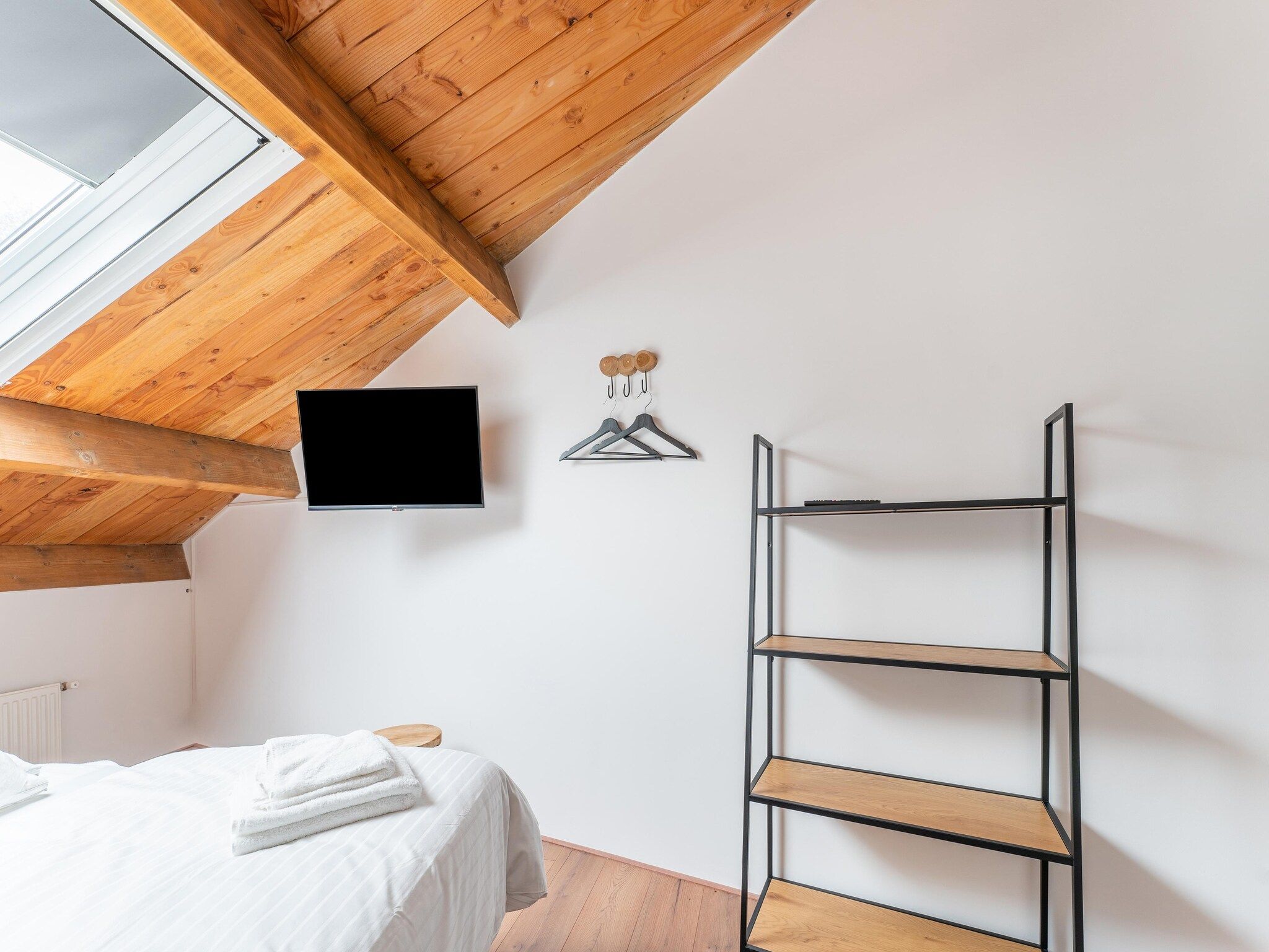 Een slaapkamer van NR 5 in Goirle