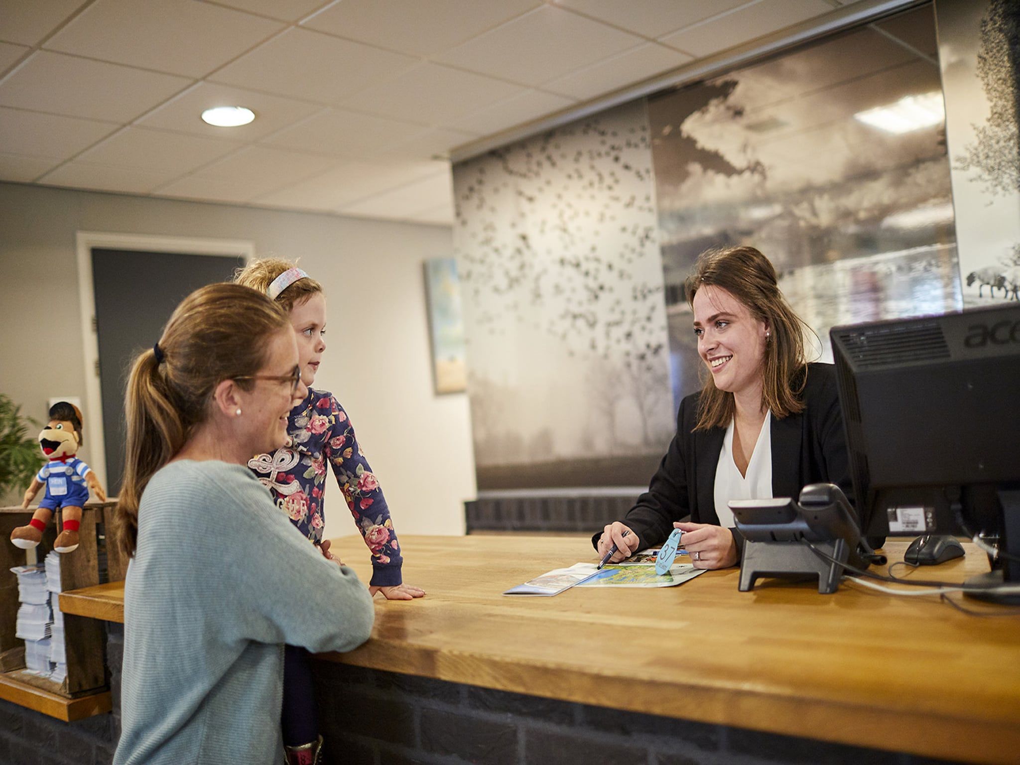 Parkfaciliteiten bij Vakantiepark Hof van Zeeland  8 in Heinkenszand