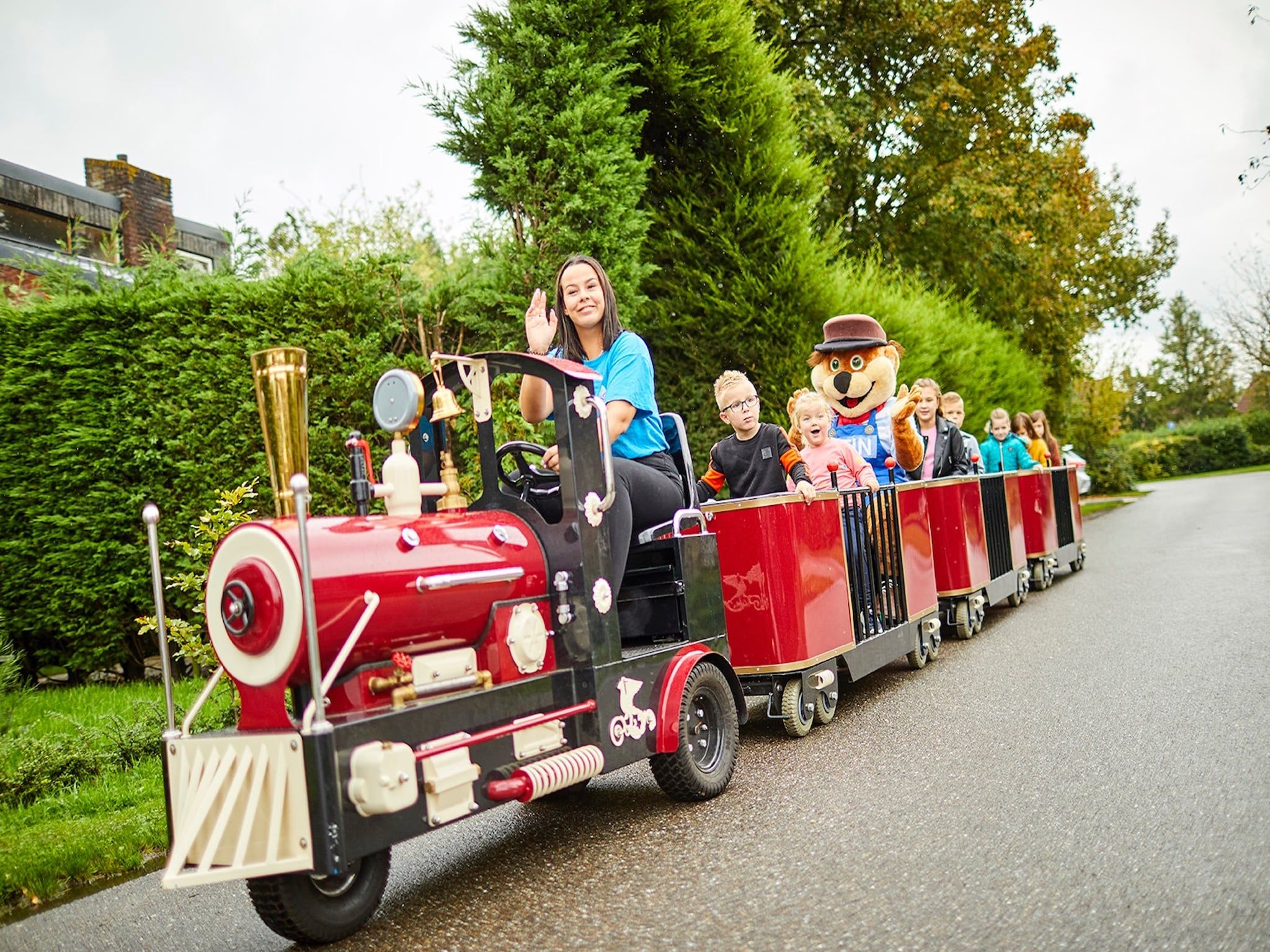 Parkfaciliteiten bij Vakantiepark Hof van Zeeland  8 in Heinkenszand
