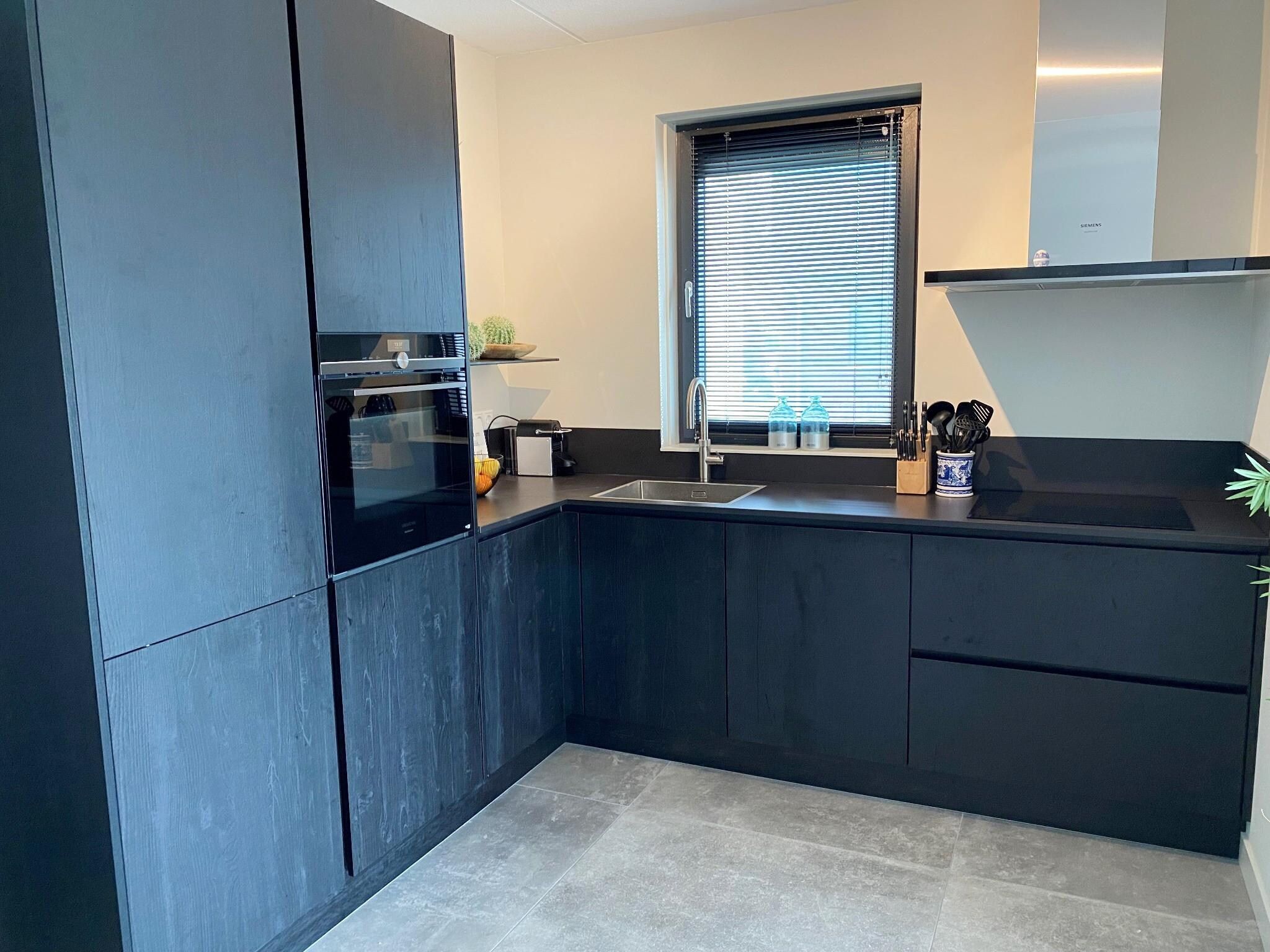 De keuken van Watervilla Ien in Balk