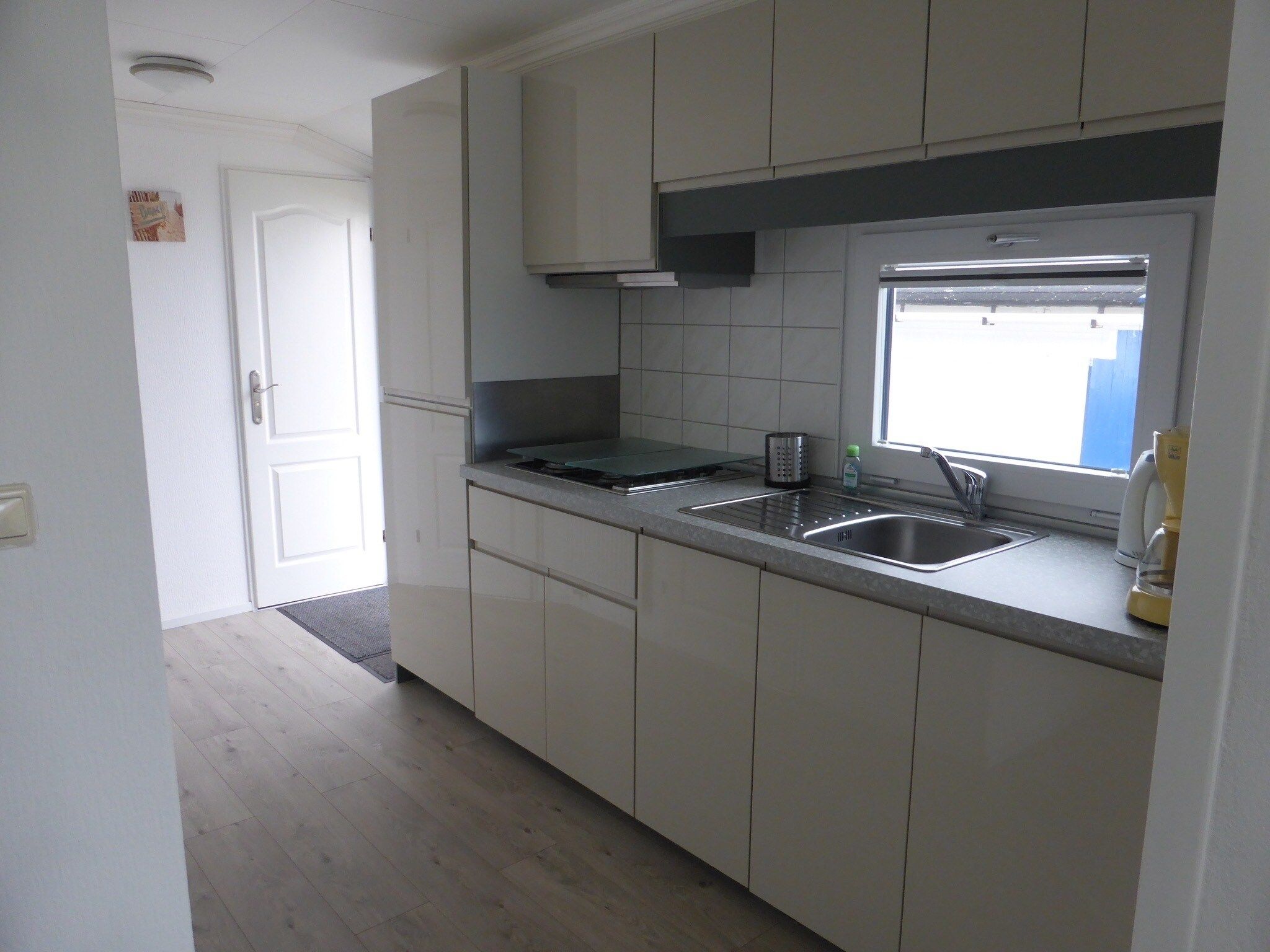 De keuken van Recreatiepark Rhederlaagse Meren 3 in Lathum