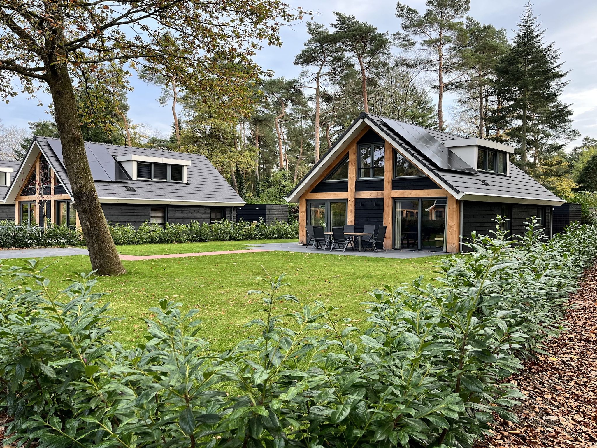 De tuin van Energievriendelijk 't Brummelhuus H556 in Lochem