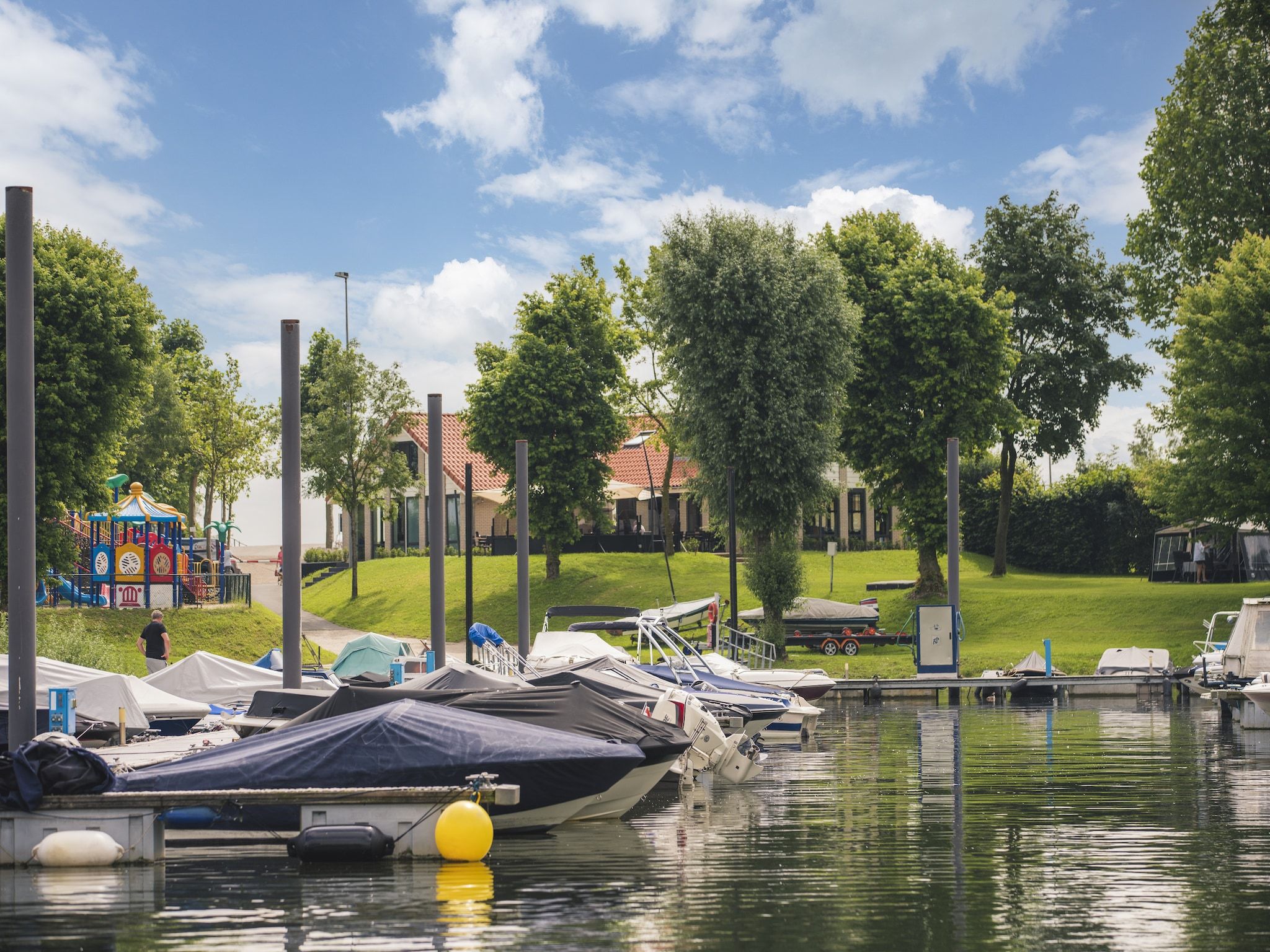 De omgeving van MarinaPark Bad Nederrijn 4 in Maurik