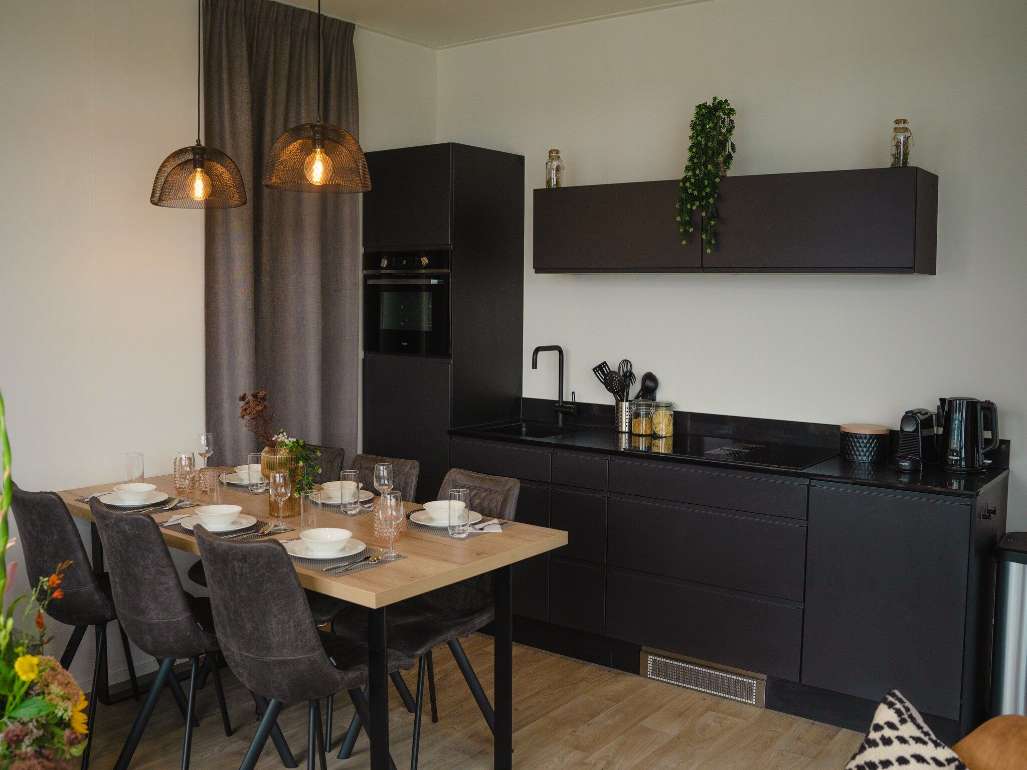 De keuken van MarinaPark Bad Nederrijn 5 in Maurik