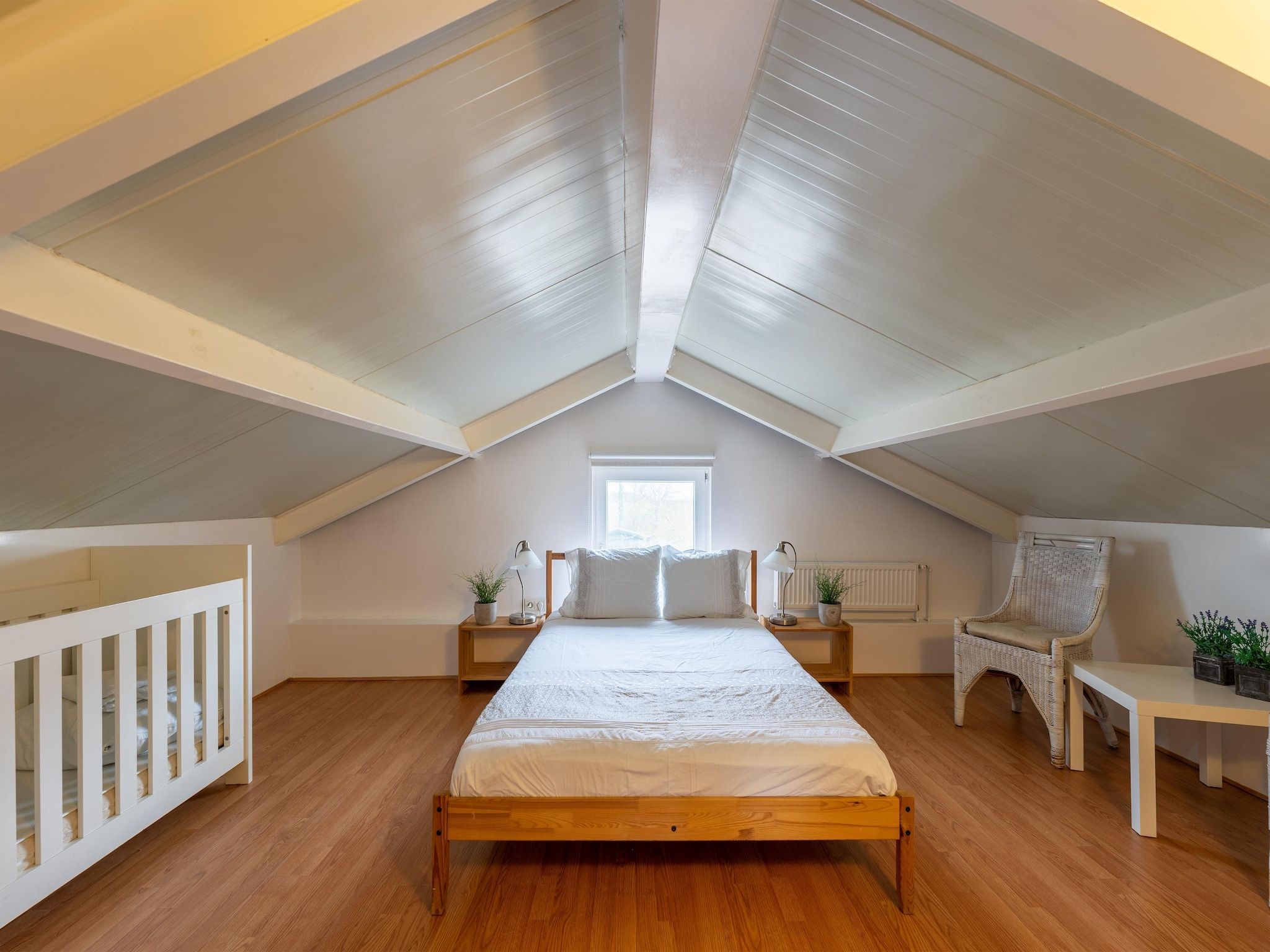 Een slaapkamer van Scheldeoord 70 in Baarland