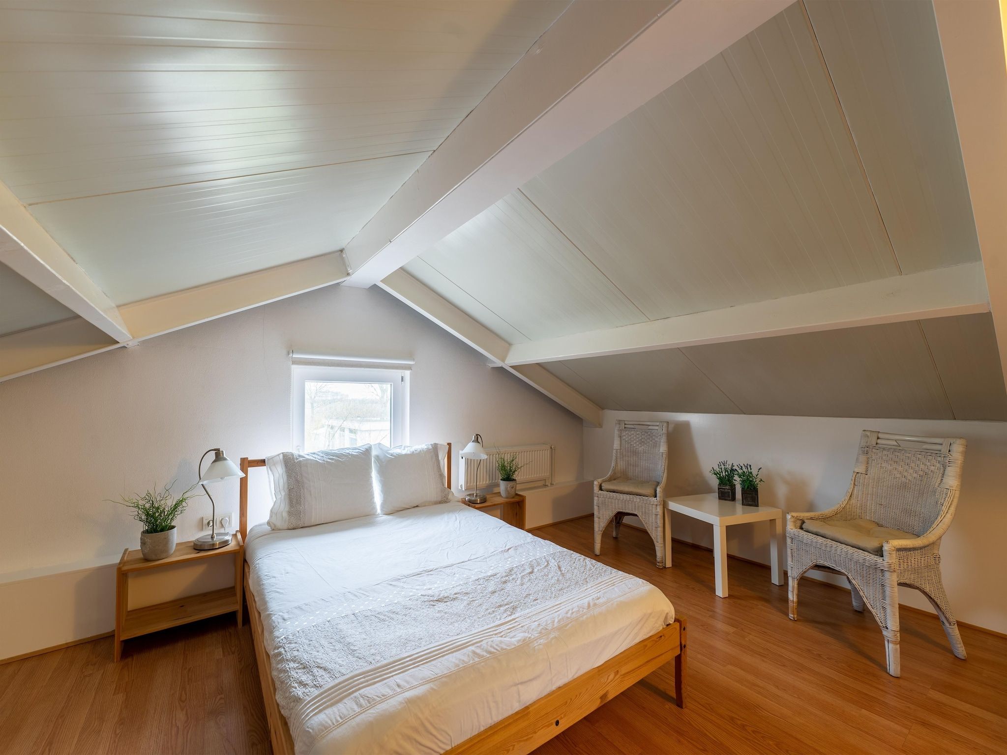 Een slaapkamer van Scheldeoord 70 in Baarland