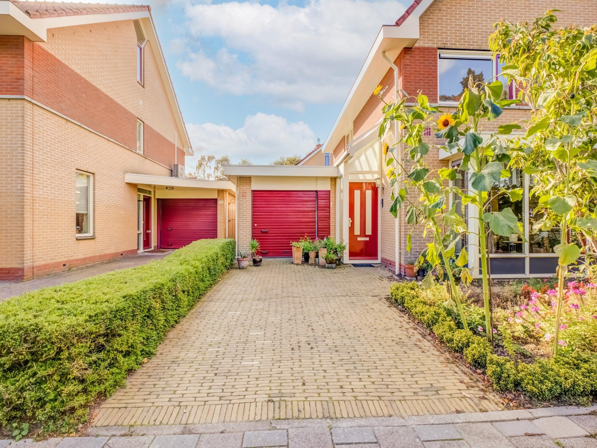 De buitenkant van Vakantiewoning Blauw in Hoorn