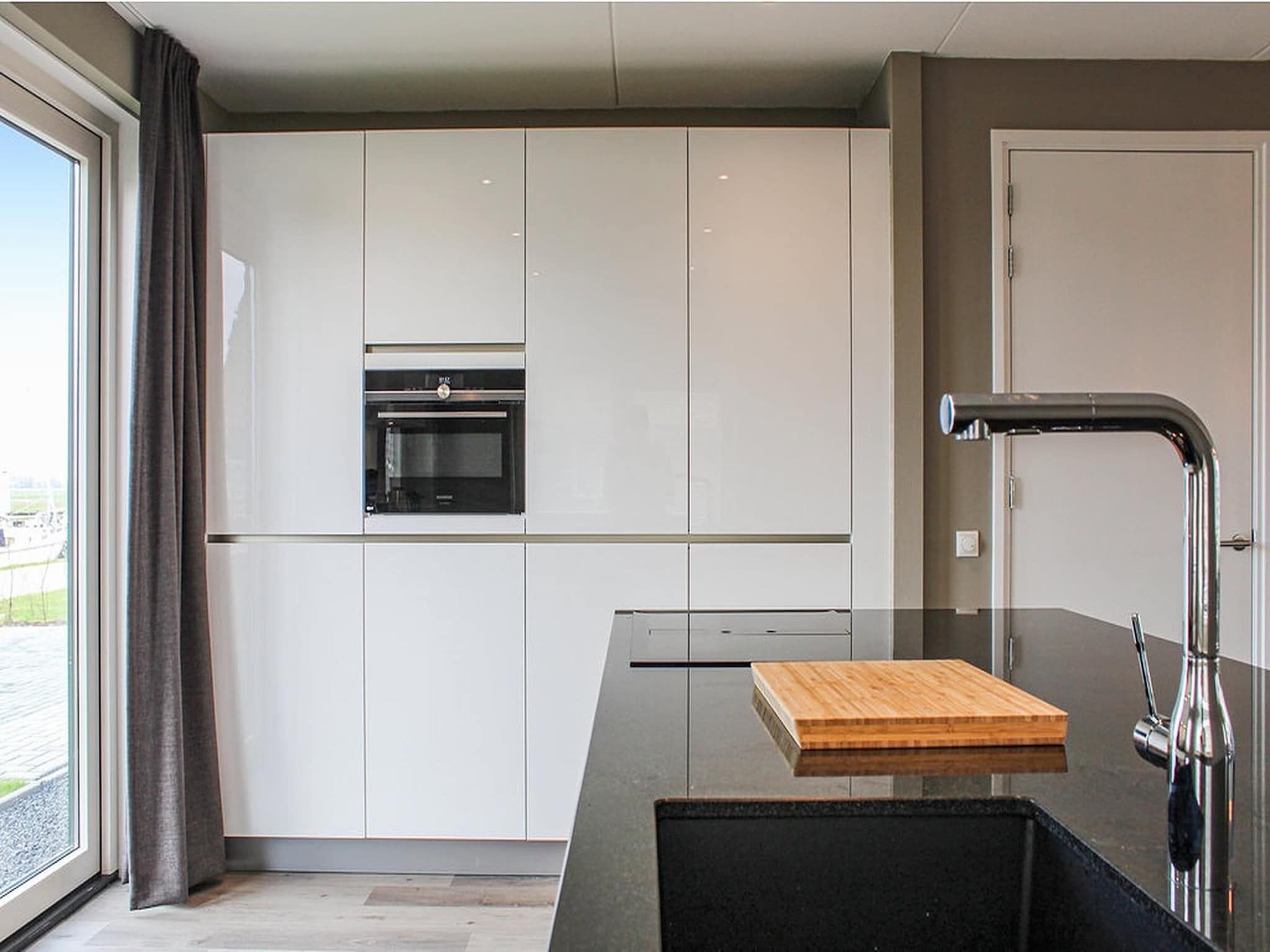 De keuken van Recreatiepark Idskenhuizen 2 in Idskenhuizen