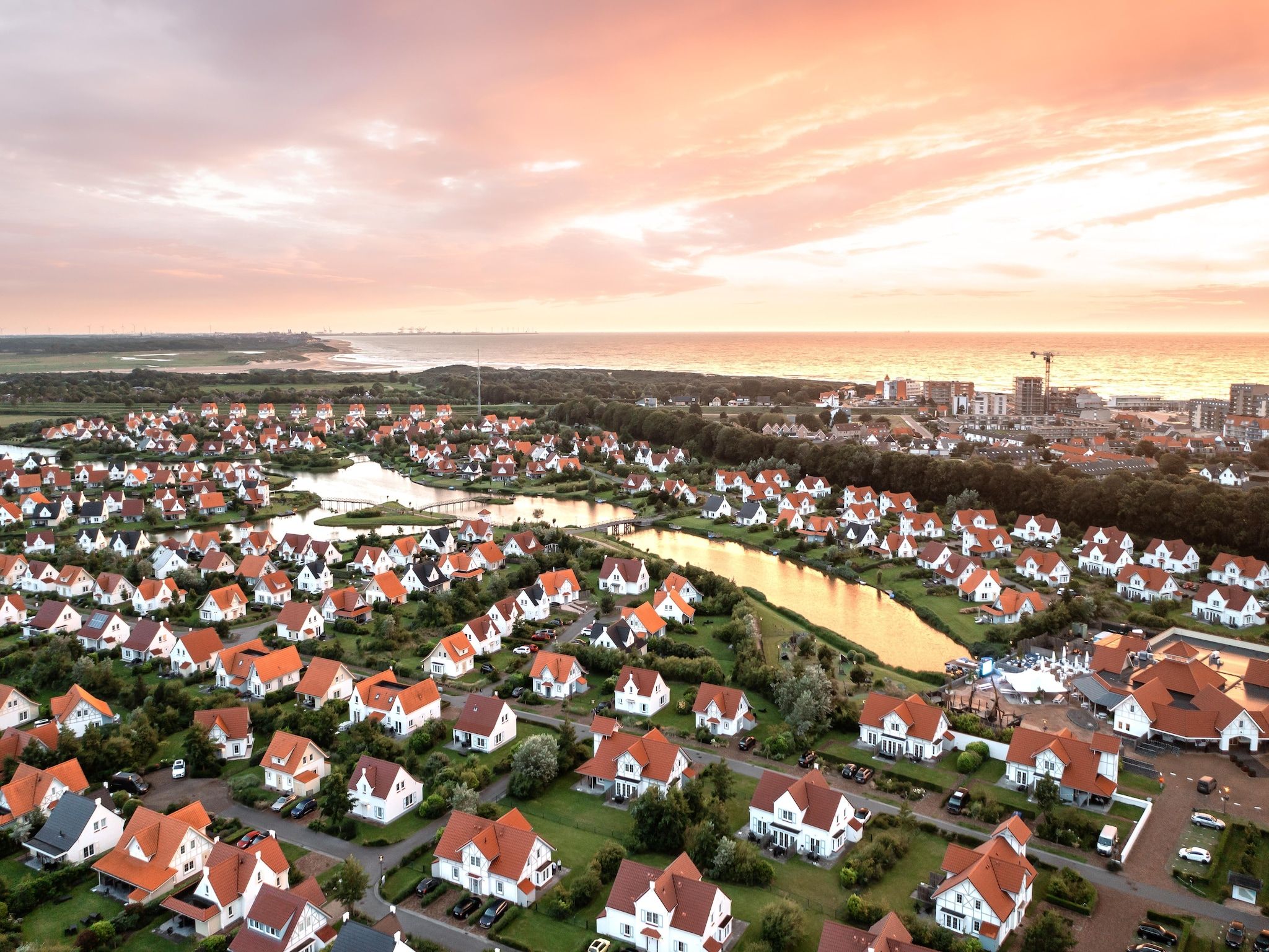 De buitenkant van Noordzee Résidence Cadzand-Bad 20 in Cadzand-Bad