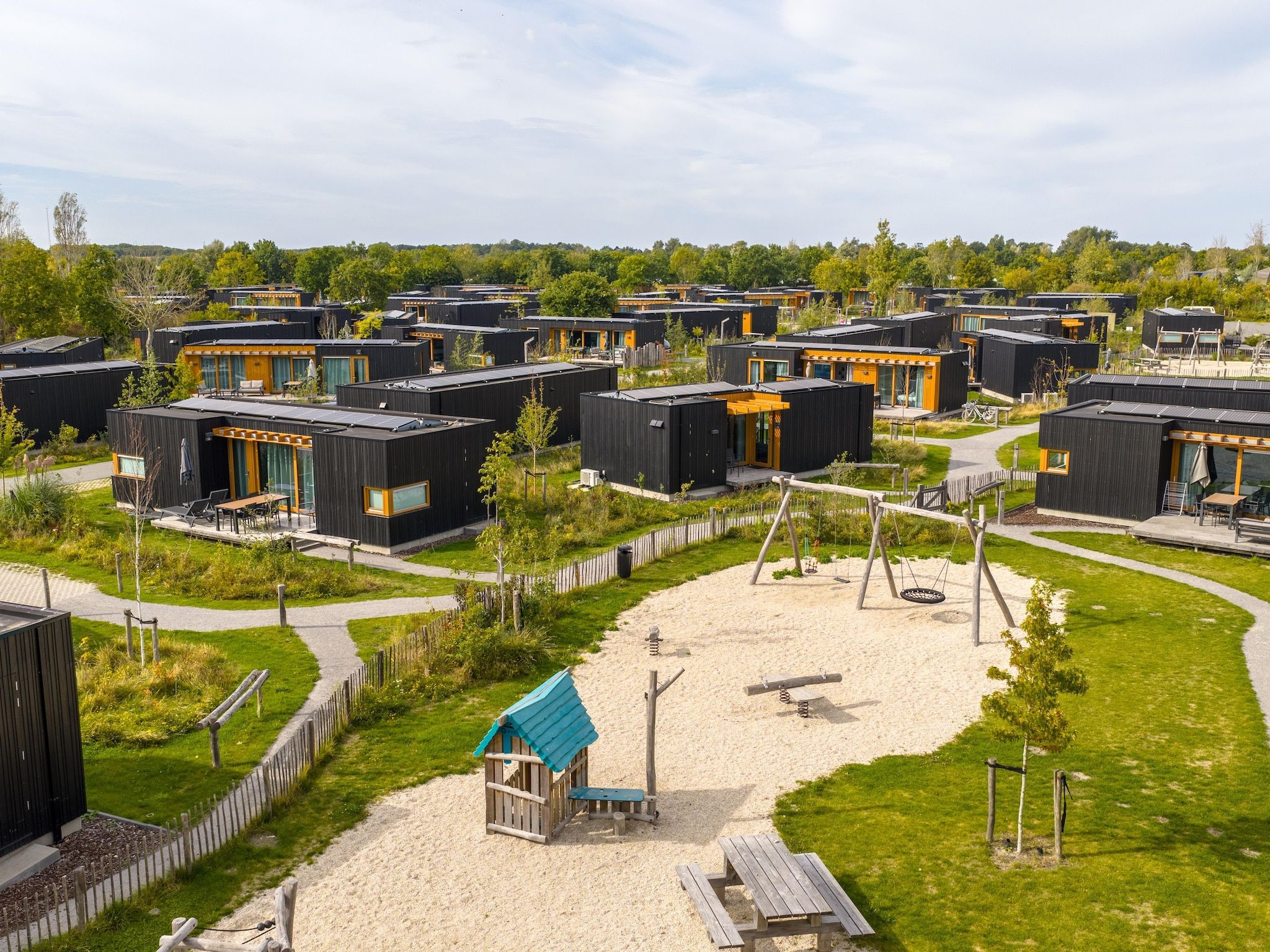 Parkfaciliteiten bij Beach Resort Brouwersdam 2 in Scharendijke