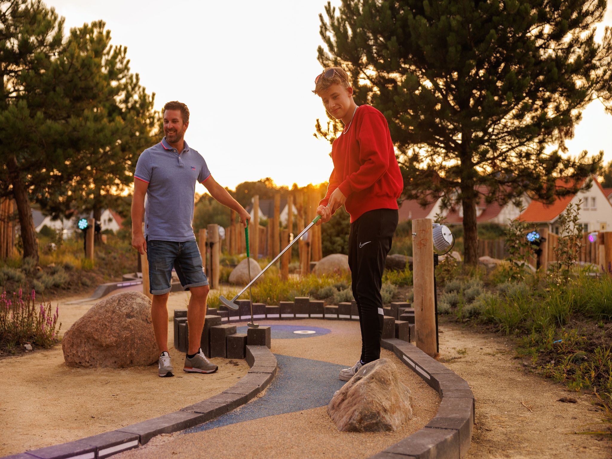 Parkfaciliteiten bij Noordzee Résidence Cadzand-Bad 21 in Cadzand-Bad