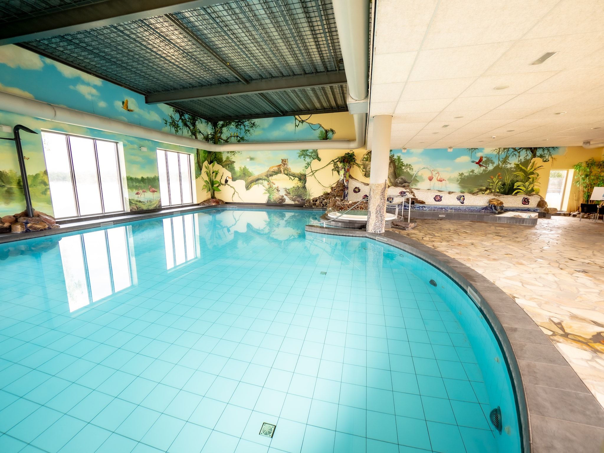 Parkfaciliteiten bij Vakantiepark Leukermeer 6 in Well