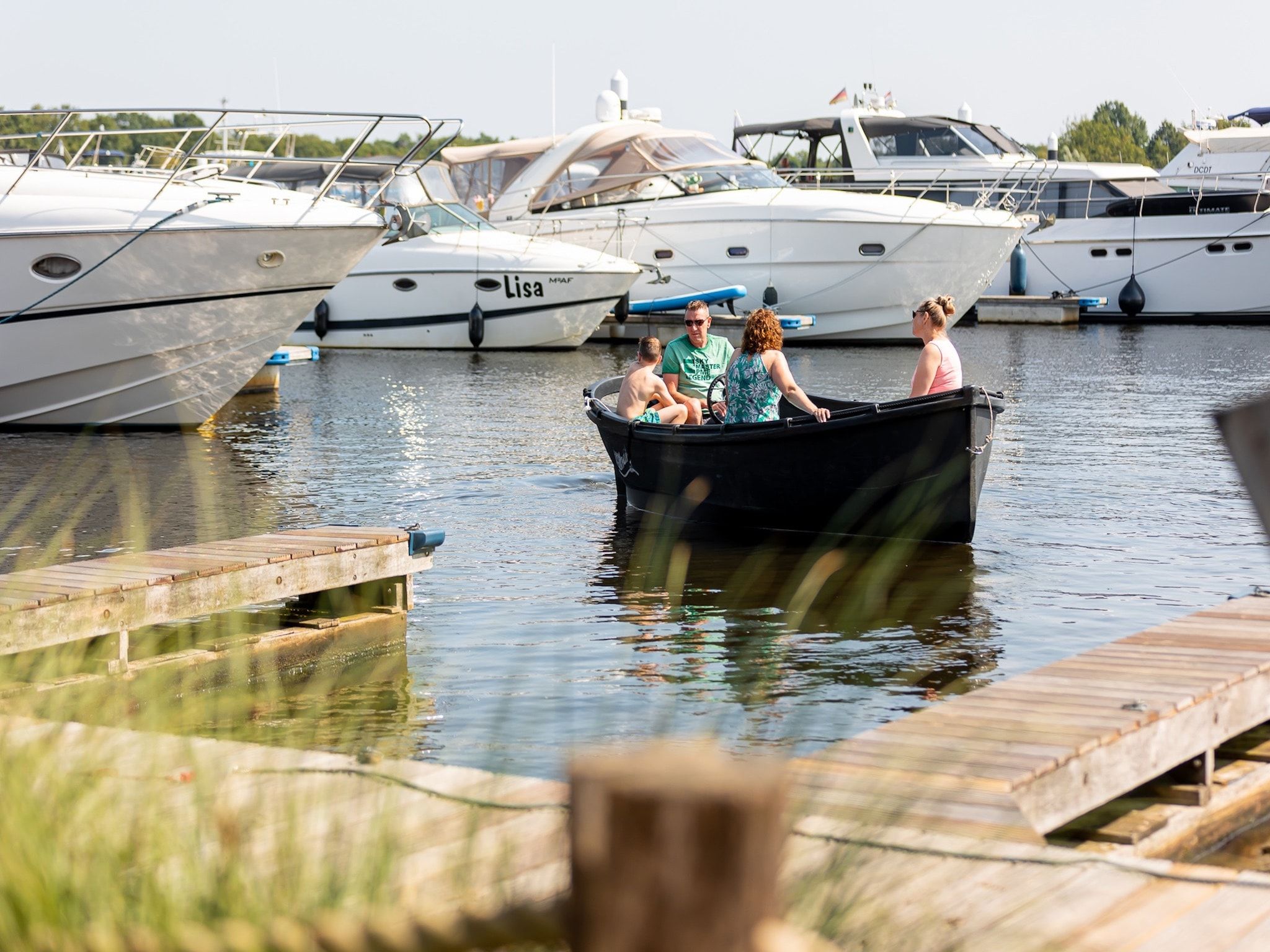 Parkfaciliteiten bij Vakantiepark Leukermeer 12 in Well