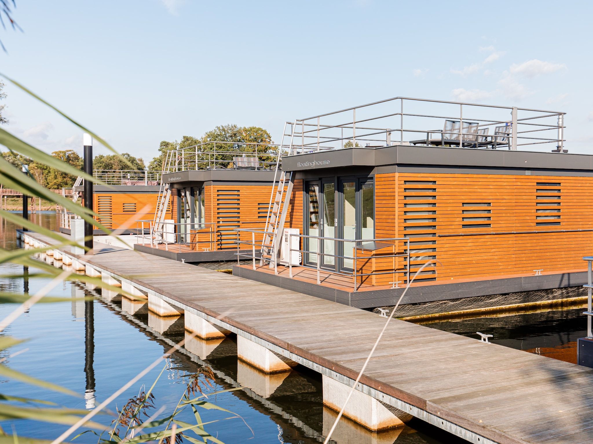 De buitenkant van Vakantiepark Leukermeer 9 in Well