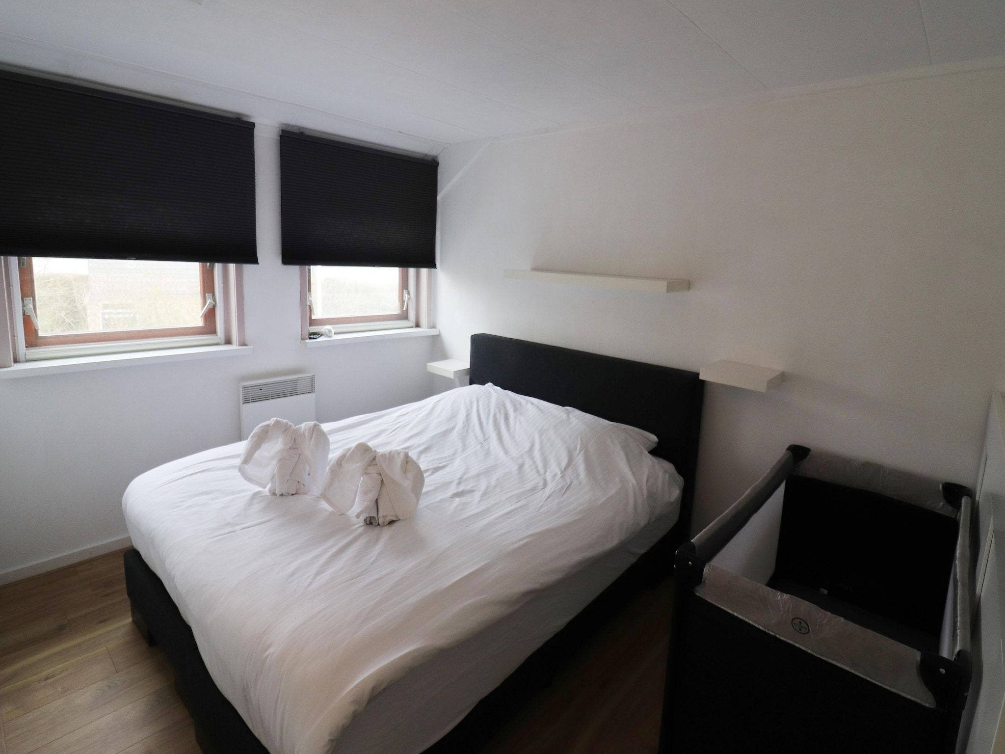 Een slaapkamer van Yn'e Lijte 105 in Grou