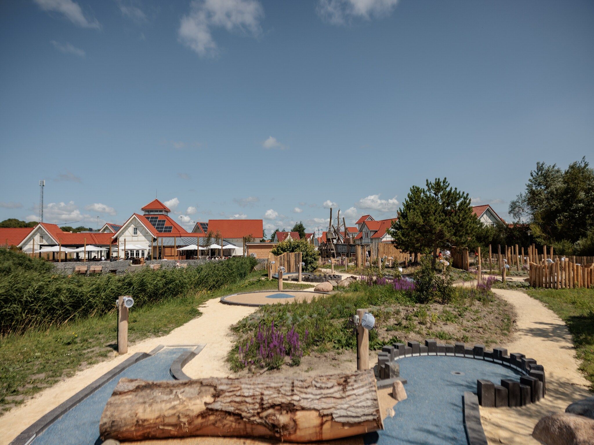 Parkfaciliteiten bij Noordzee Residence Cadzand-Bad 23 in Cadzand-Bad