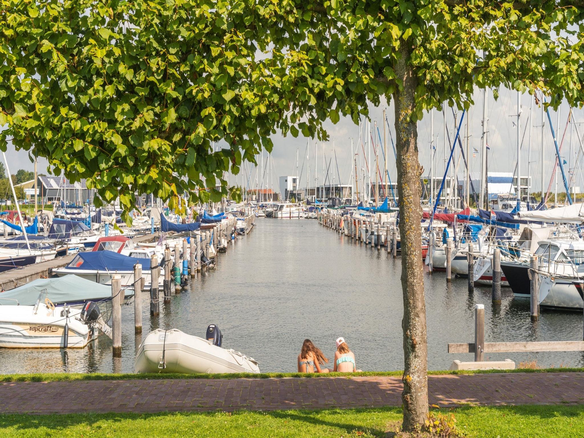 De omgeving van Harbour Loft 3C Residence Marina in Kamperland