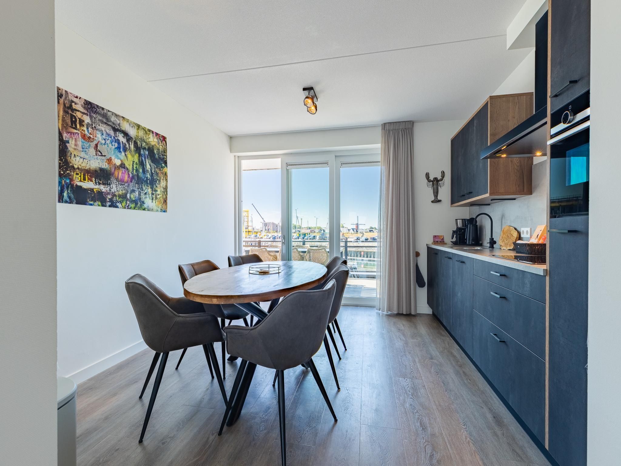 De keuken van Havenweg 8-14 in St. Annaland
