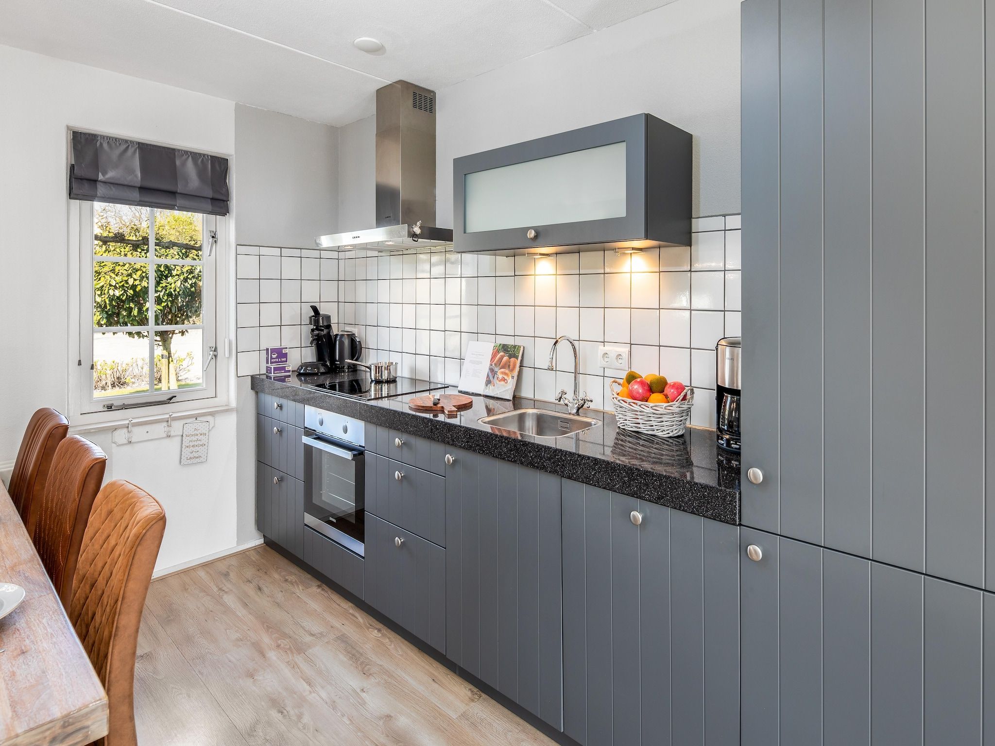 De keuken van Buitenhof Domburg  16 in Domburg