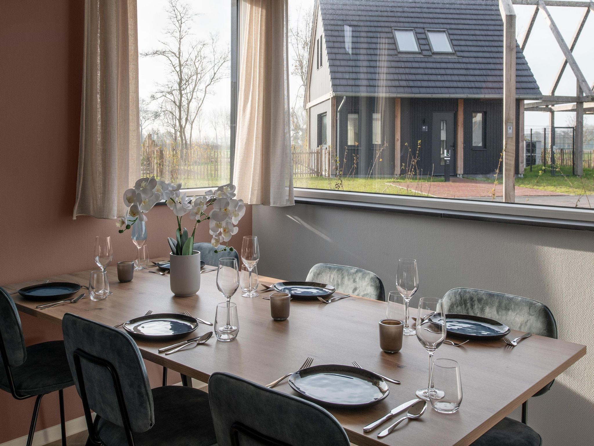 De woonkamer van Resort Nieuwvliet-Bad 11 in Nieuwvliet