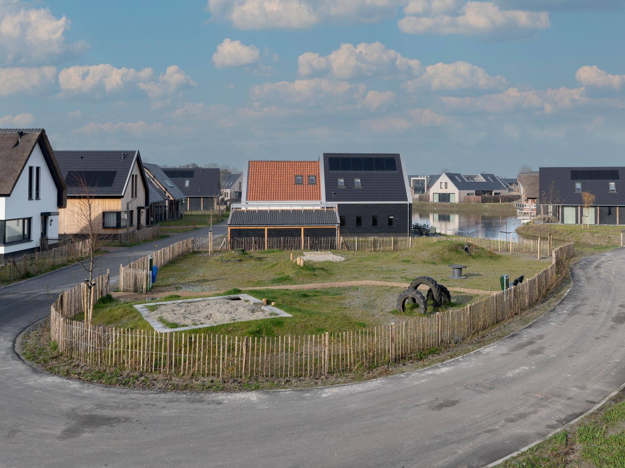 Parkfaciliteiten bij Resort Nieuwvliet-Bad 11 in Nieuwvliet