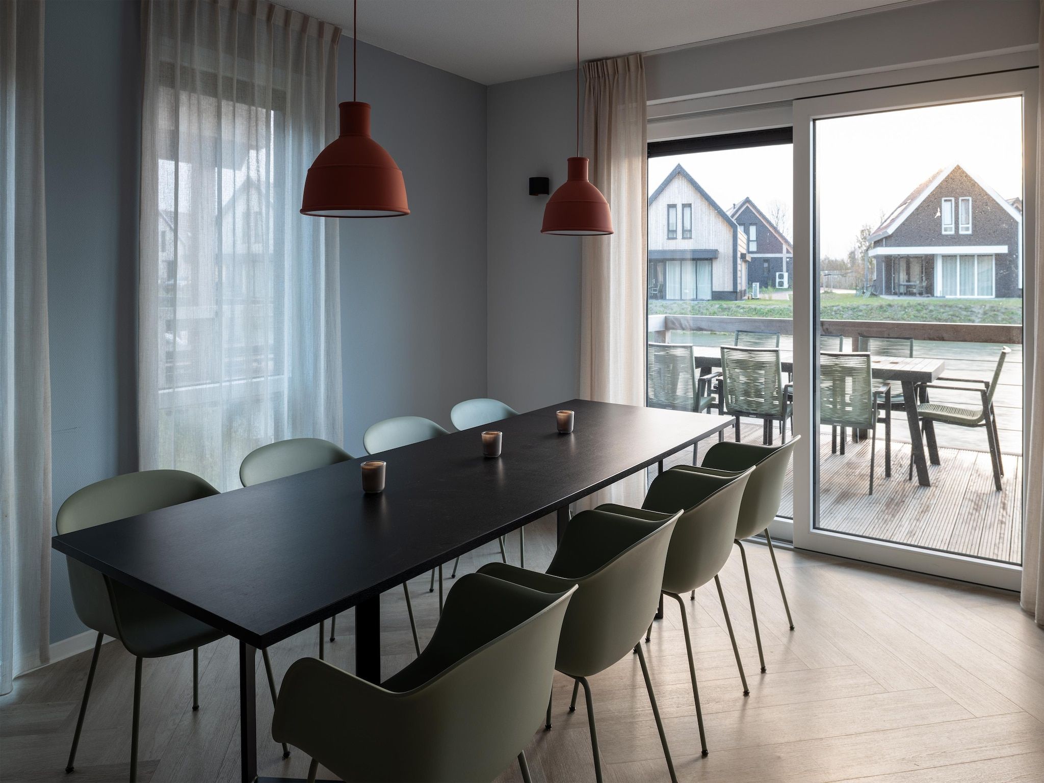 De woonkamer van Resort Nieuwvliet-Bad 14 in Nieuwvliet